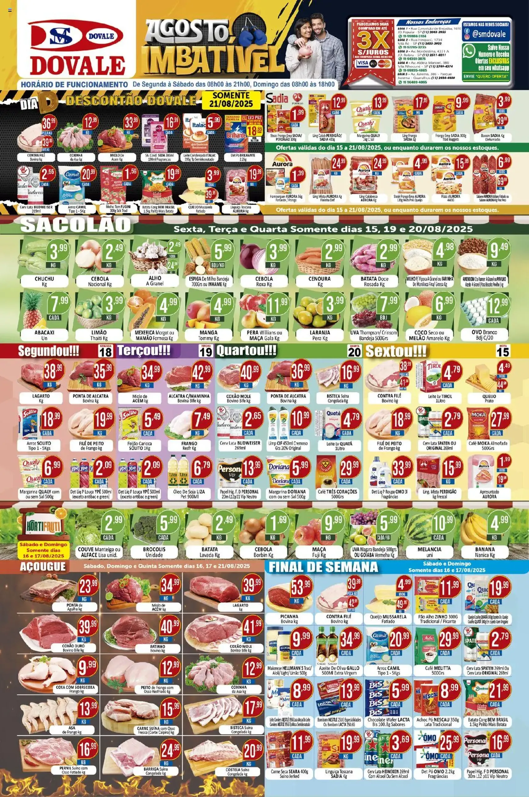 Dovale - Ofertas da semana - folheto válido a partir de 15/08/2025 página 1 de 2
