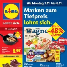 Lidl - Prospekt - Prospekt Vorschau gültig ab 03.11.2025