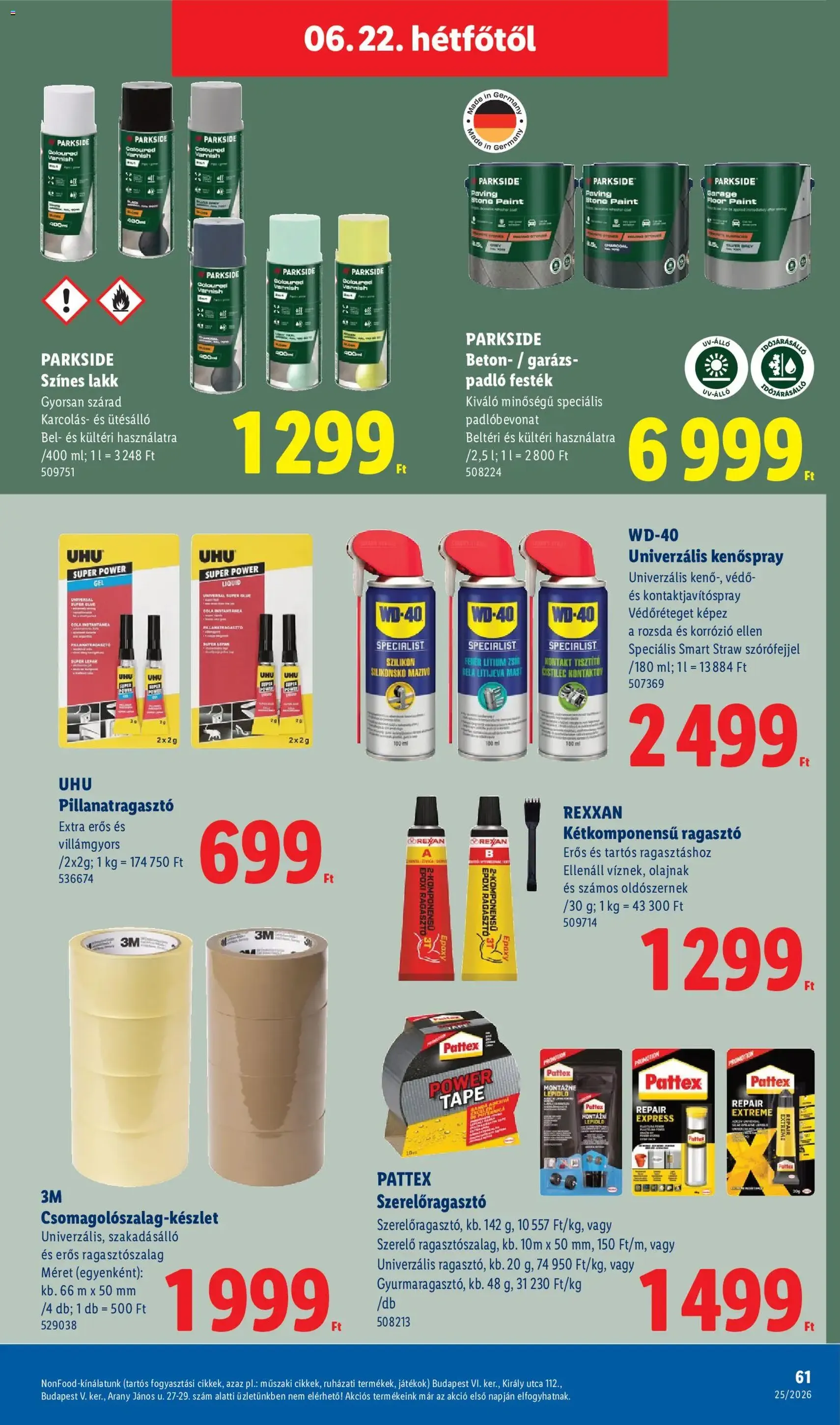 Lidl akciós újság - 2026.06.18. érvényes szórólap 61 oldal 78 oldalból