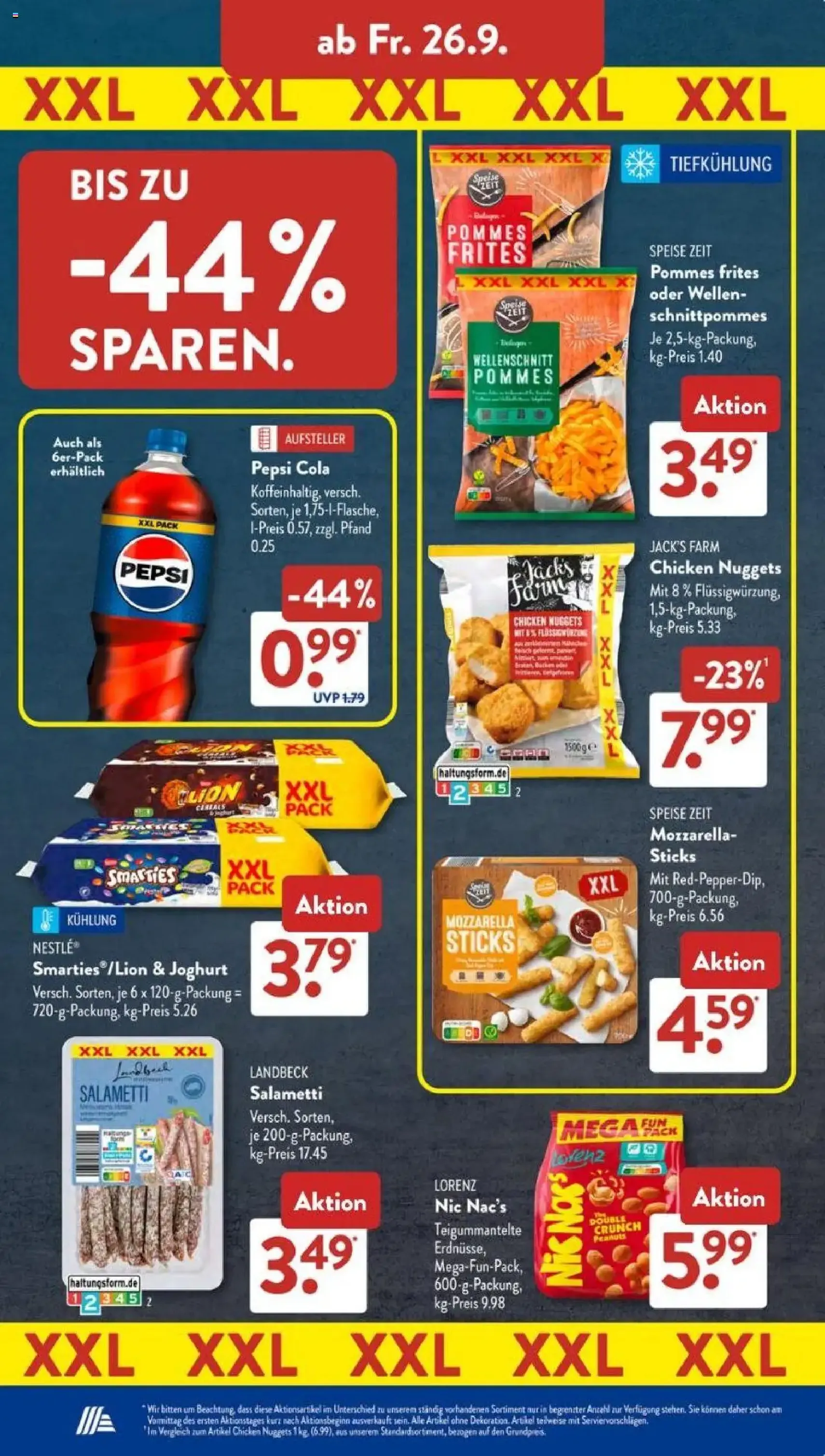 Aldi Süd Prospekt - Gültiger Prospekt ab 22.09.2025, Seite 25 von insgesamt 45
