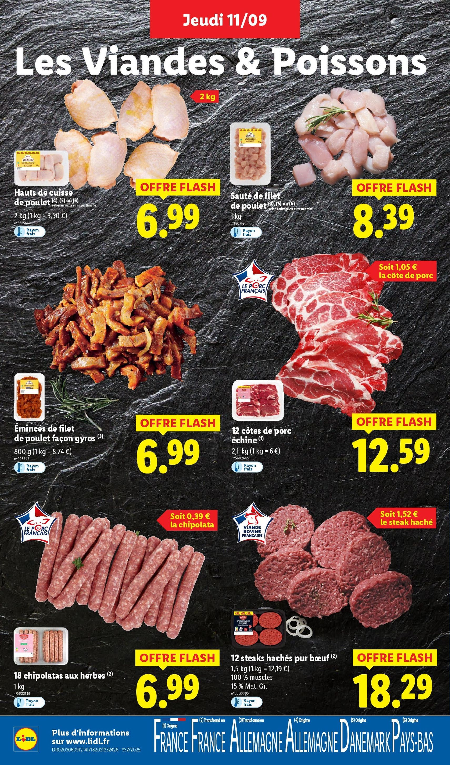LIDL catalogue semaine 37 - brochure valable à partir du 11/09/2025, page 6 sur 76 LIDL catalogue semaine 37 - brochure valable à partir du 11/09/2025, page 6 sur 76