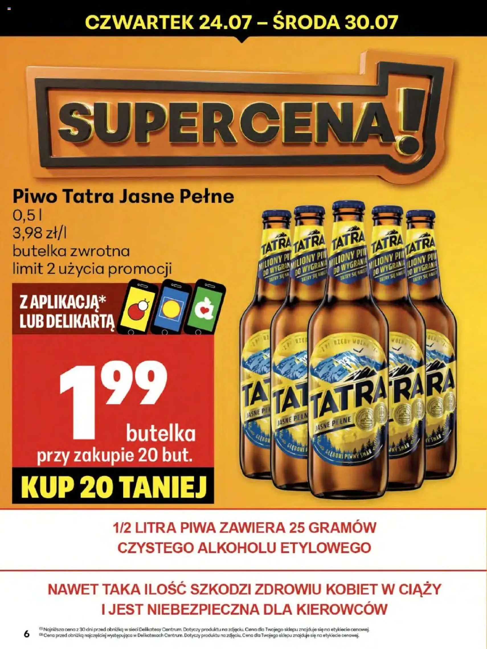 Delikatesy Centrum Gazetka - ważny gazetka od 24.07.2025 strona 6 z 52 Delikatesy Centrum Gazetka - ważny gazetka od 24.07.2025 strona 6 z 52