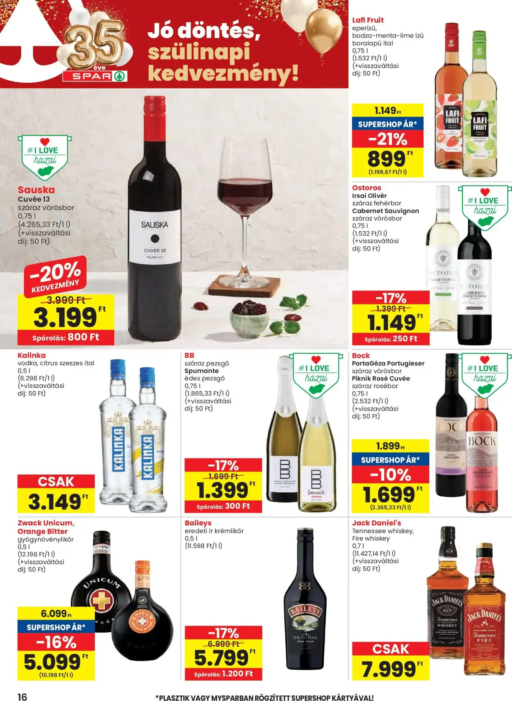 Spar Akciós újság - 2026.02.19. érvényes szórólap 16 oldal 24 oldalból