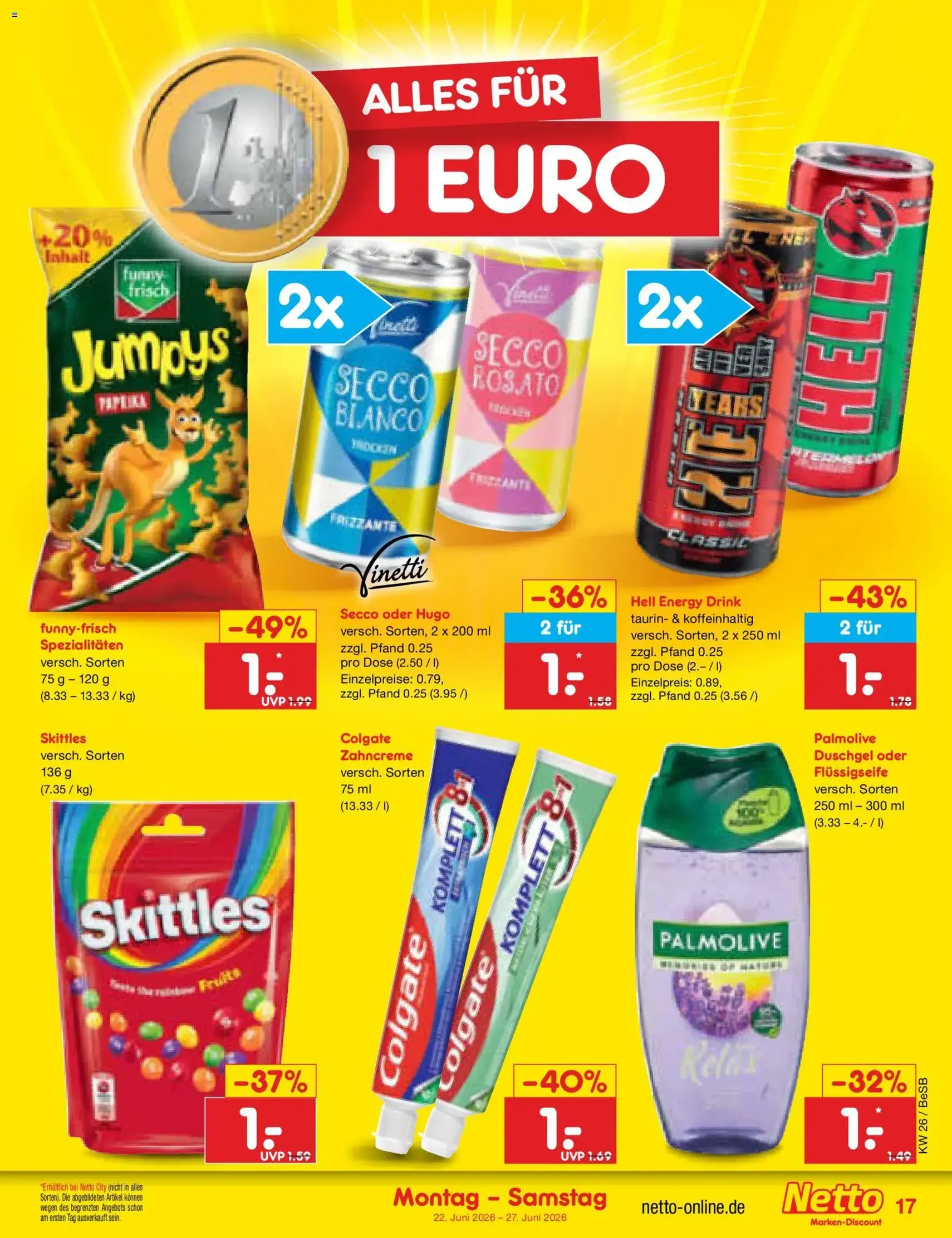 Netto Marken-Discount Prospekt - Gültiger Prospekt ab 22.06.2026, Seite 21 von insgesamt 62