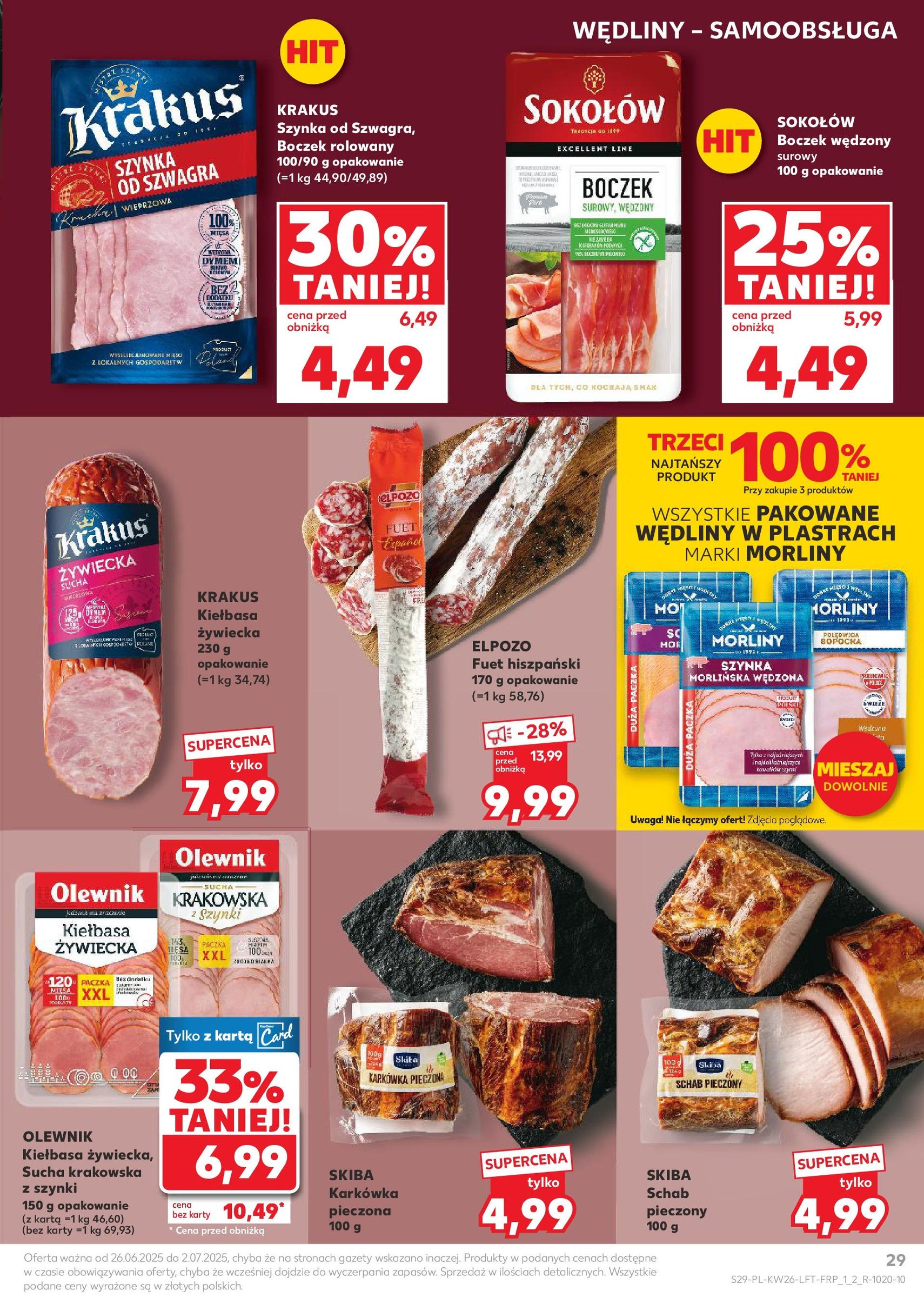 Kaufland gazetka - ważny gazetka od 26.06.2025 strona 29 z 51 Kaufland gazetka - ważny gazetka od 26.06.2025 strona 29 z 51