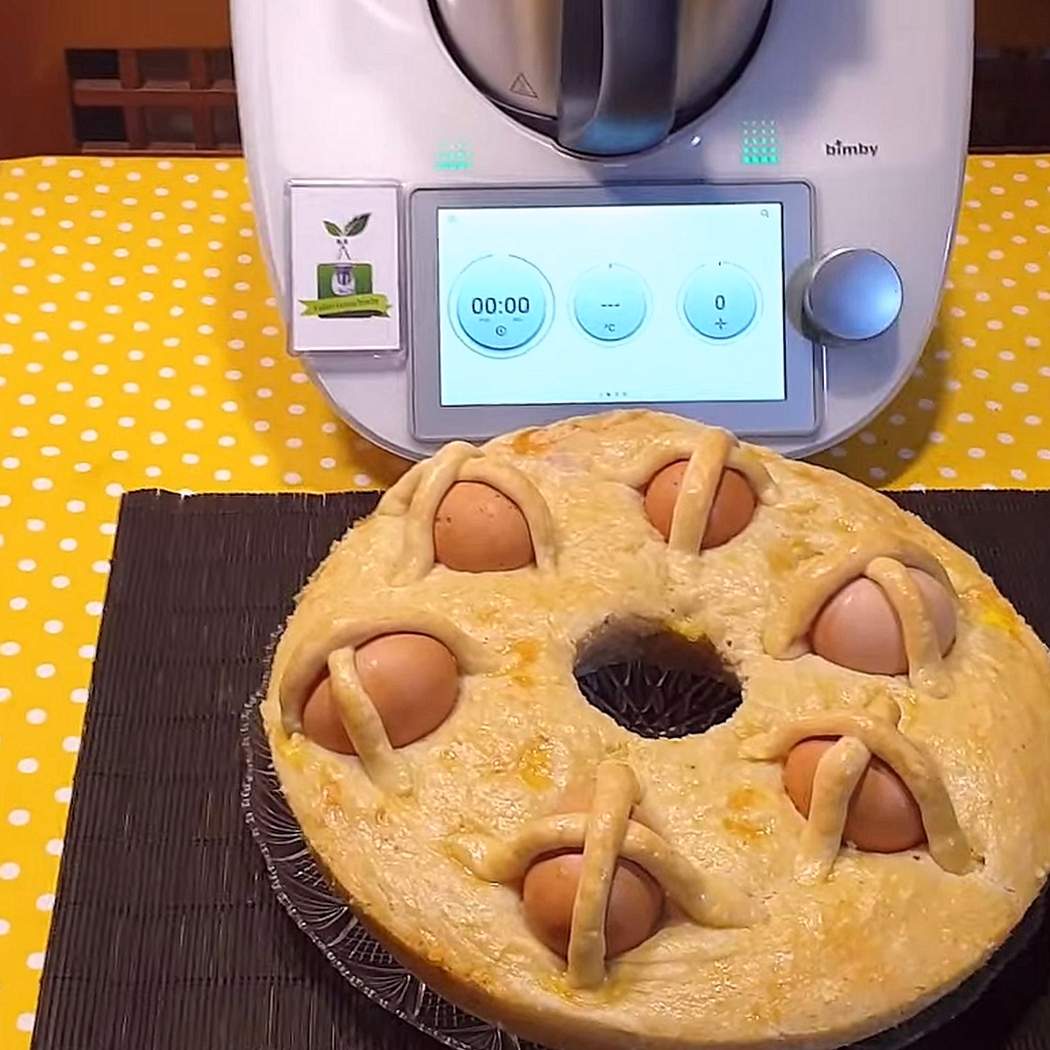 Casatiello con robot bimby