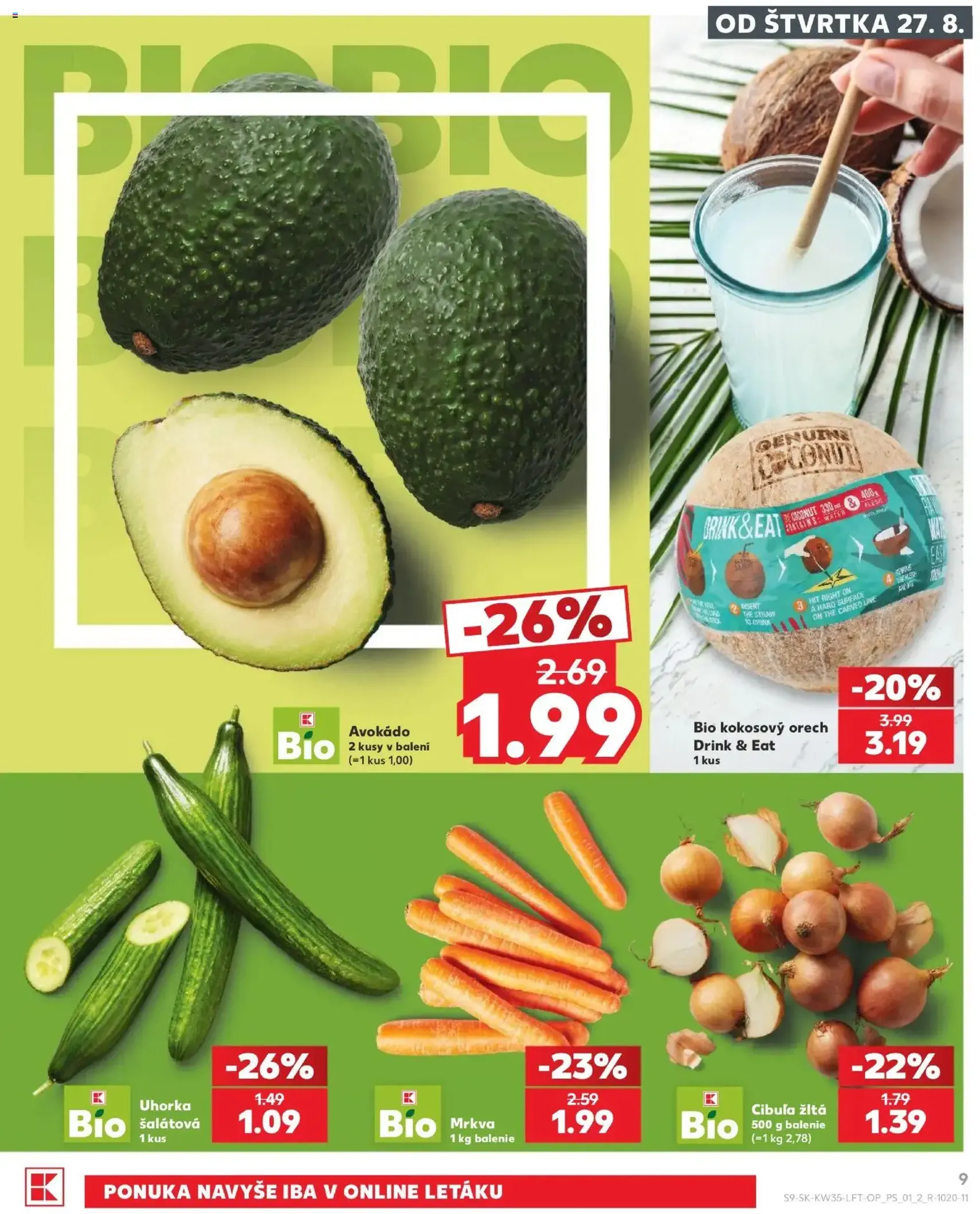 Kaufland leták - platný leták od 27.08.2026 strana 9 z 76