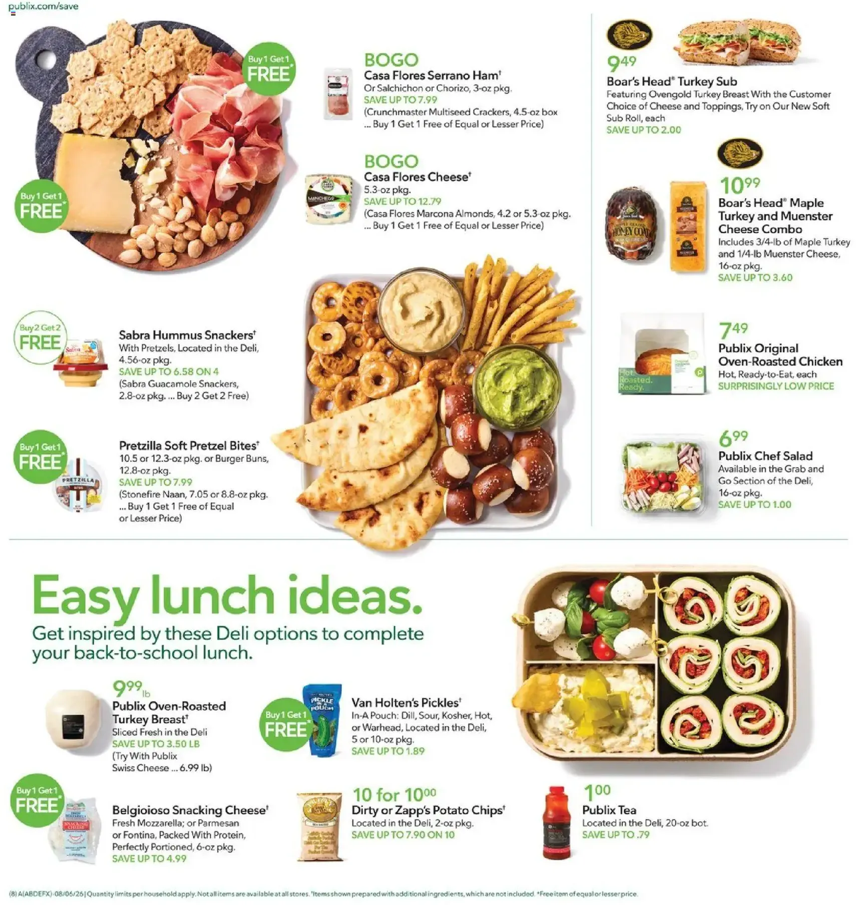 Publix Weekly Ad - valid flyer from 08/05/2026, page 8 of 21