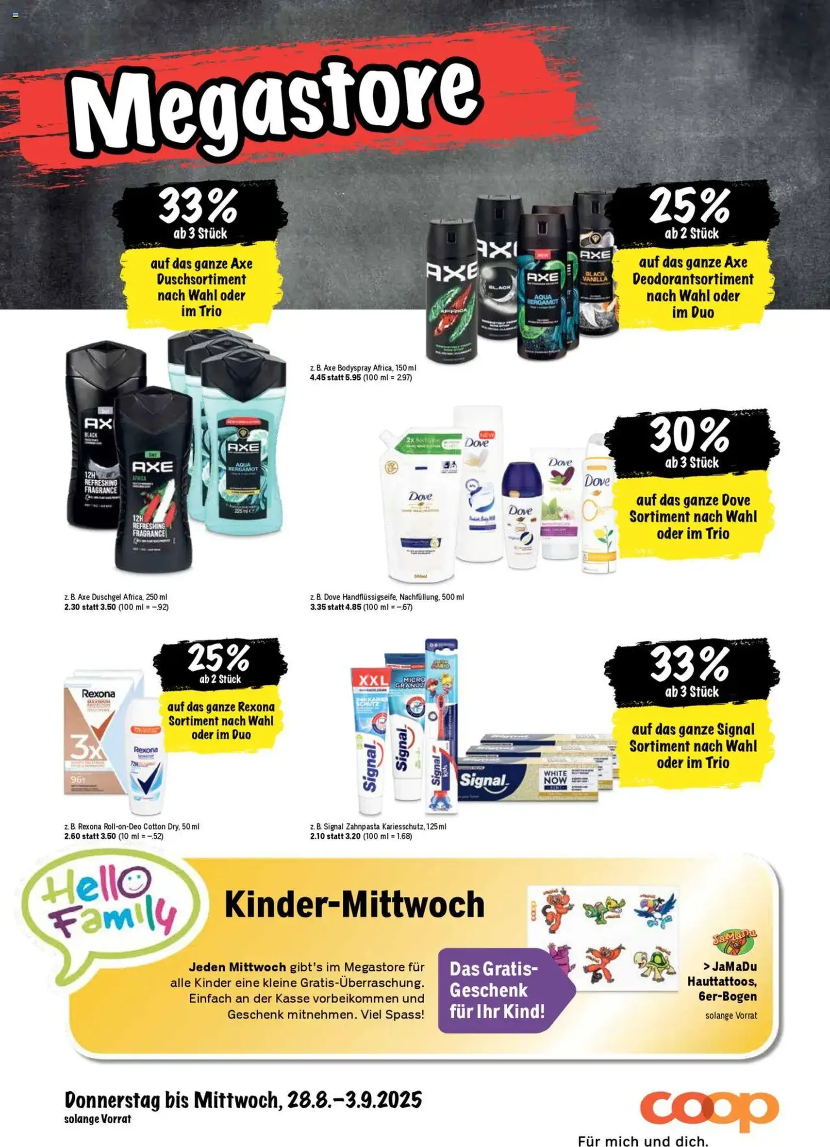 Coop Aktionen - Gültiger Prospekt ab 28.08.2025, Seite 24 von insgesamt 24 Coop Aktionen - Gültiger Prospekt ab 28.08.2025, Seite 24 von insgesamt 24