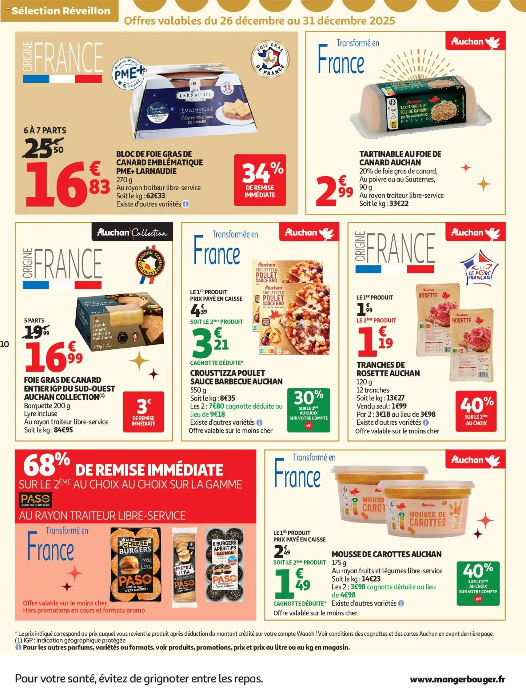 Auchan prospectus - brochure valable à partir du 26/12/2025, page 10 sur 50