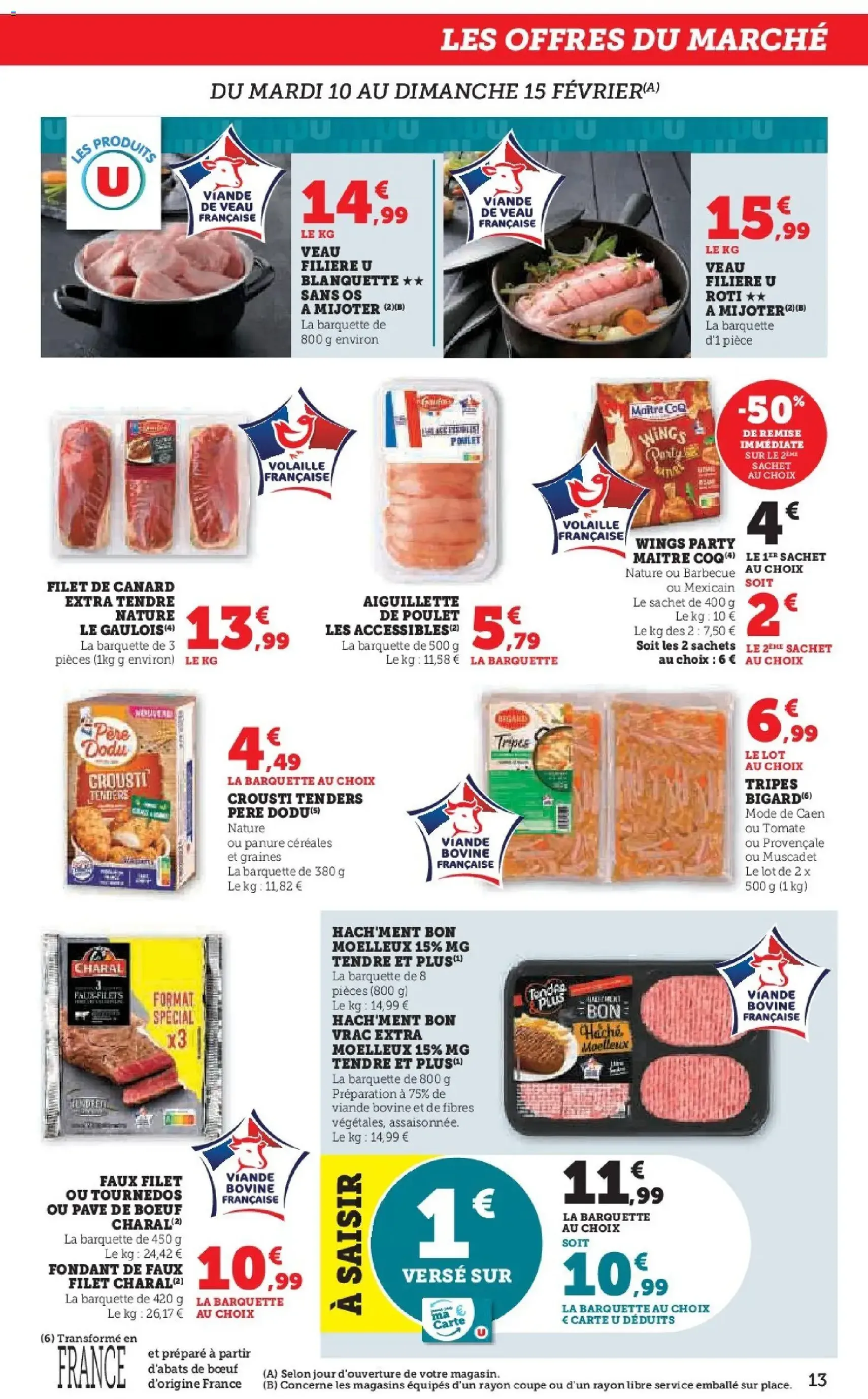 Super U catalogue - brochure valable à partir du 10/02/2026, page 13 sur 28
