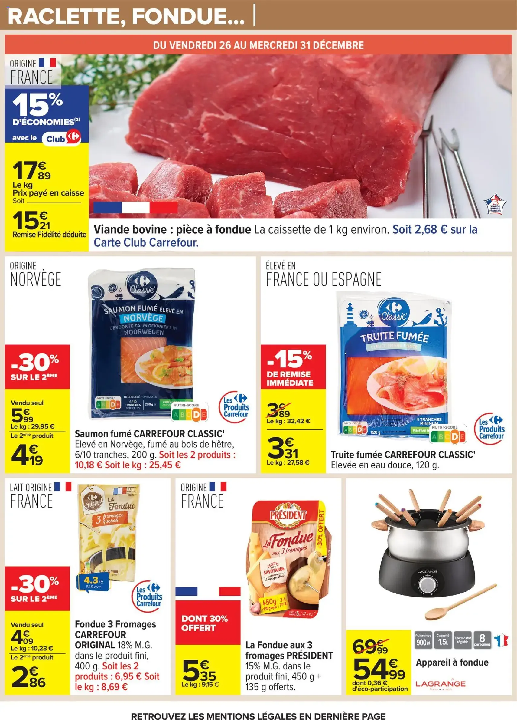 Carrefour catalogue semaine 52 - brochure valable à partir du 23/12/2025, page 28 sur 68