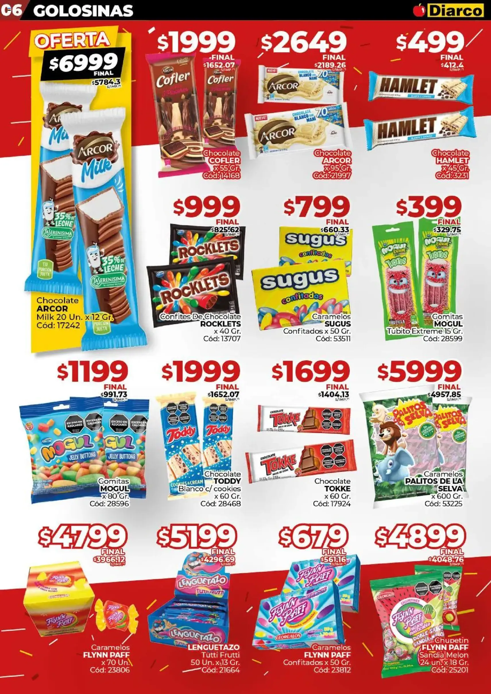 Diarco ofertas - folleto válido desde 18/08/2025 página 6 de 22 Diarco ofertas - folleto válido desde 18/08/2025 página 6 de 22