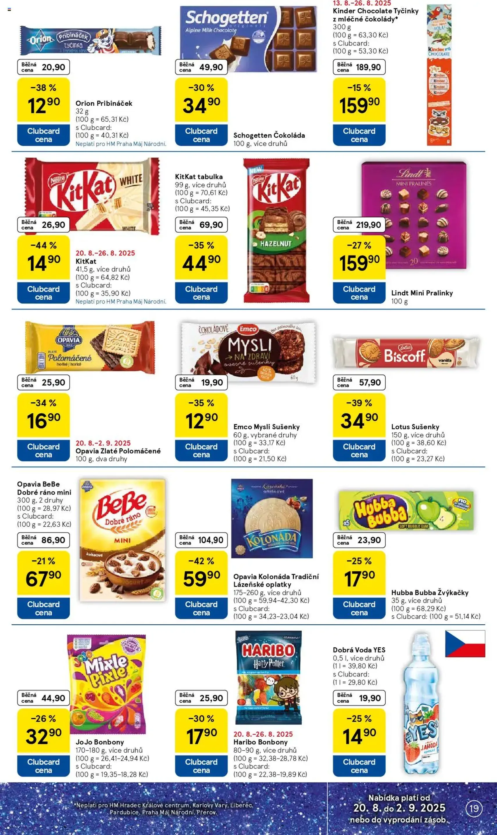 Tesco leták - Hypermarket - platný leták od 20.08.2025 strana 19 z 34 Tesco leták - Hypermarket - platný leták od 20.08.2025 strana 19 z 34
