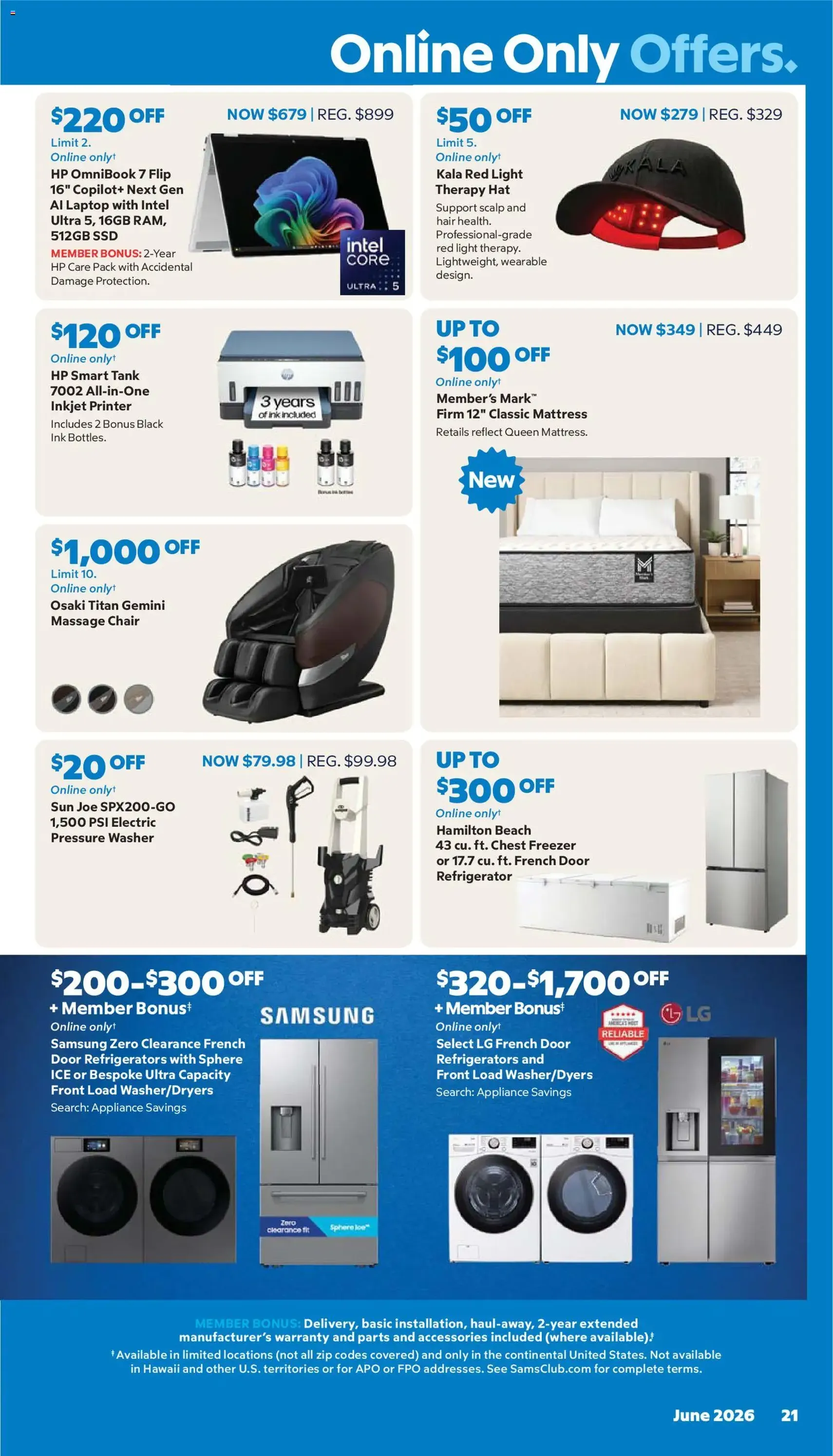 Sam's Club Weekly Ad - valid flyer from 06/01/2026, page 21 of 44
