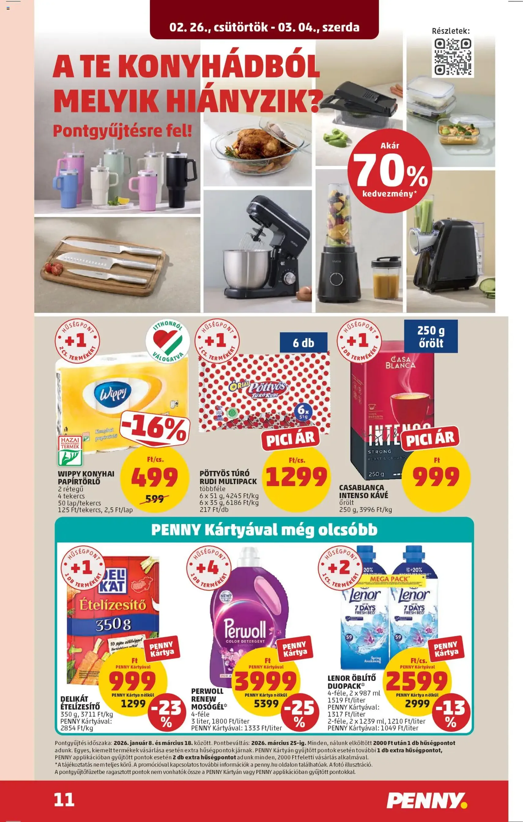 PENNY Akciós újság - 2026.02.26. érvényes szórólap 15 oldal 39 oldalból