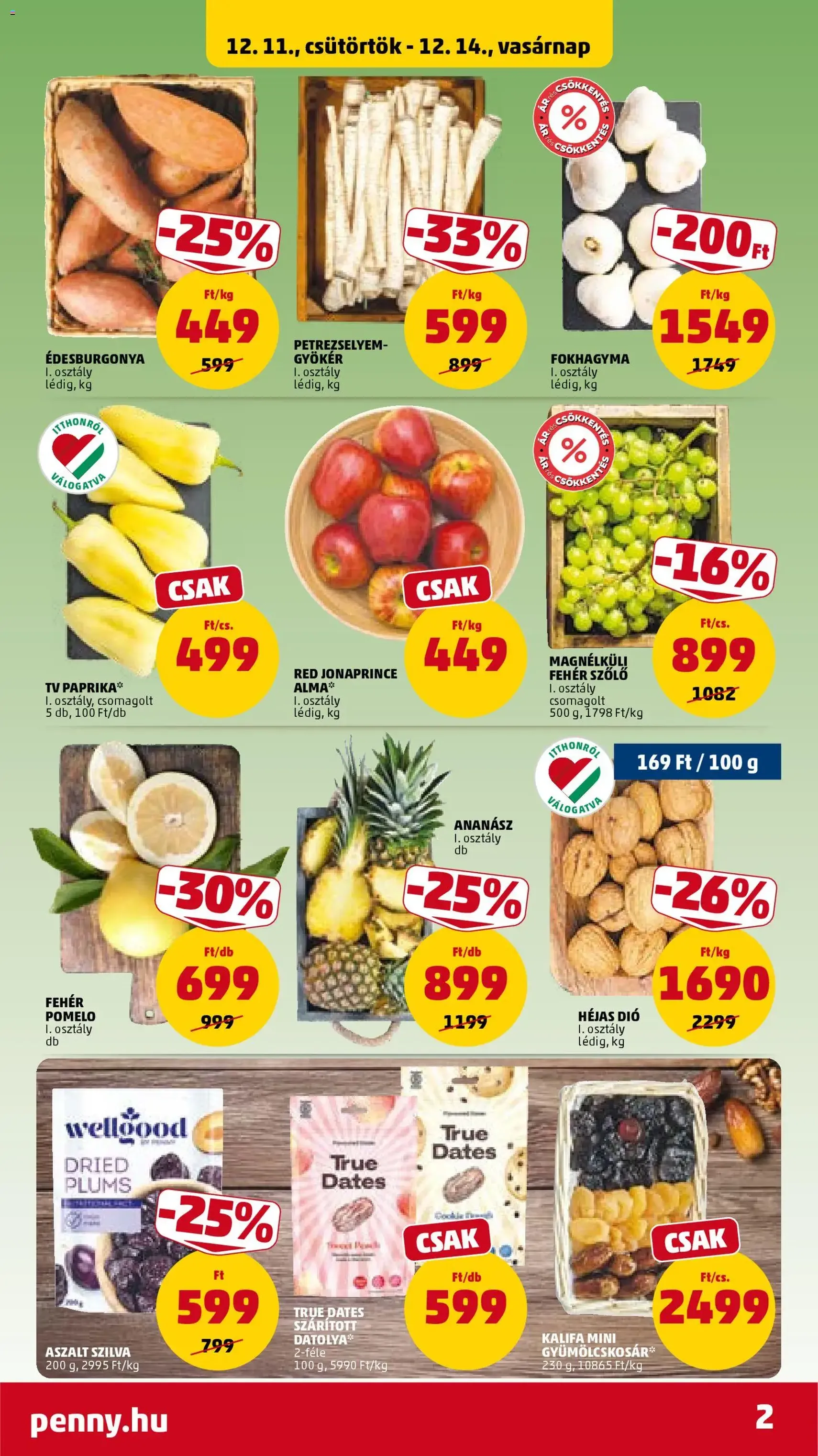 PENNY Akciós újság - 2025.12.11. érvényes szórólap 2 oldal 46 oldalból