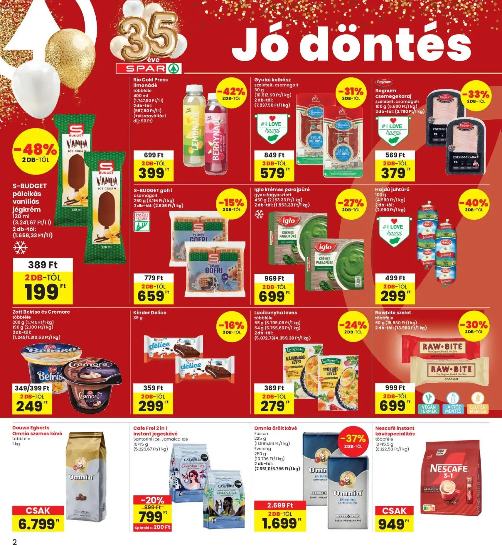 Interspar akciós újság - 2026.08.06. érvényes szórólap 2 oldal 20 oldalból