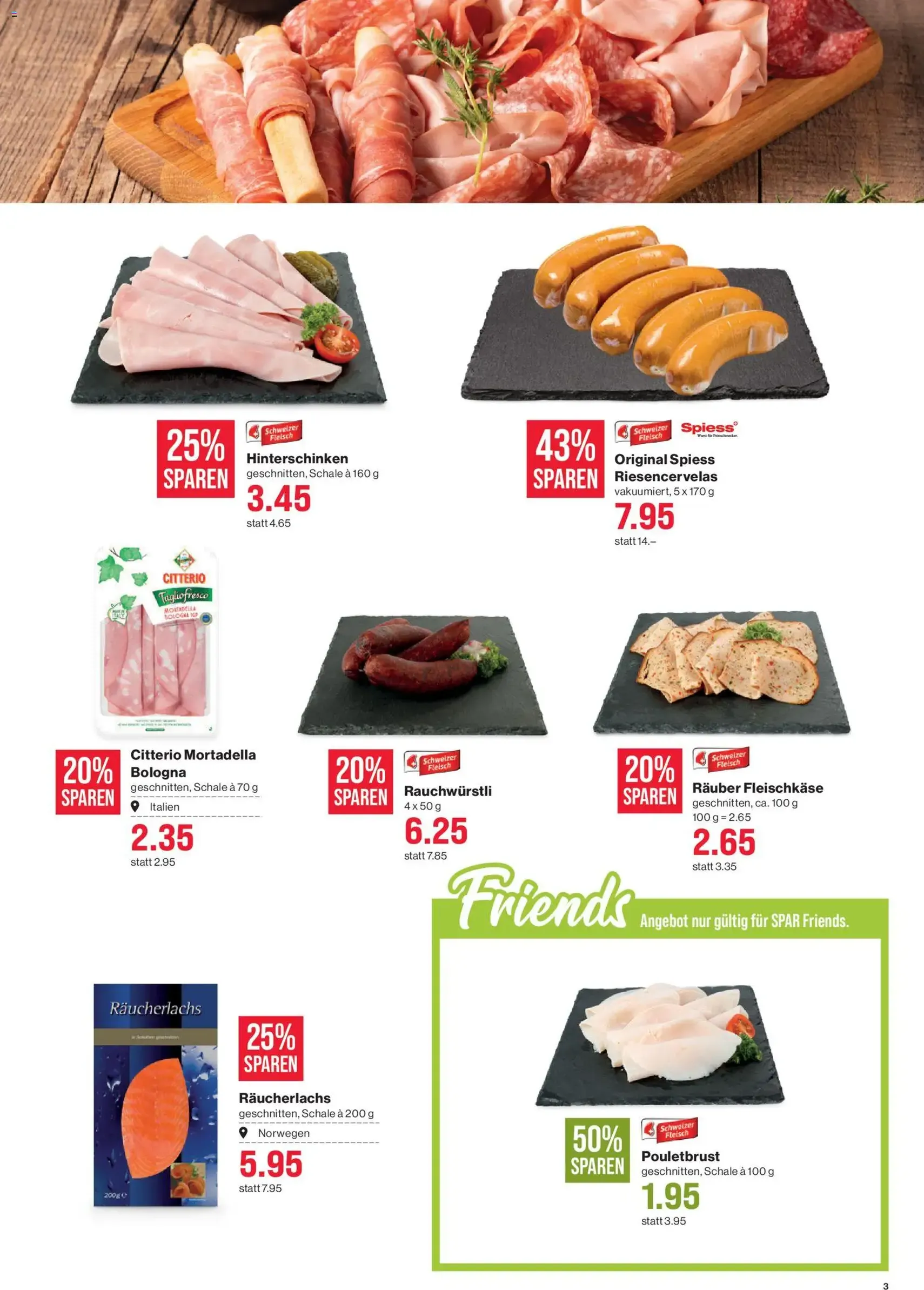 SPAR aktionen - Gültiger Prospekt ab 04.06.2026, Seite 3 von insgesamt 18