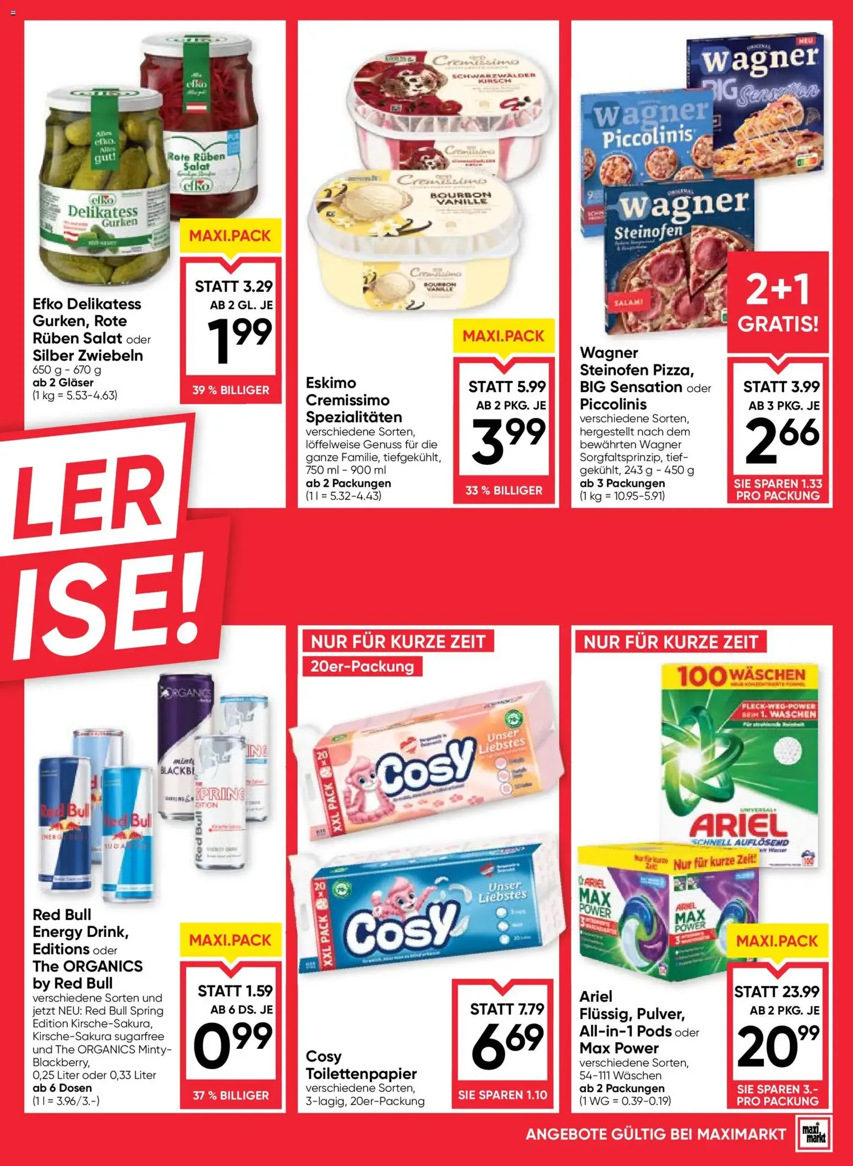 Maximarkt Flugblatt - Gültiger Prospekt ab 26.03.2026, Seite 3 von insgesamt 24