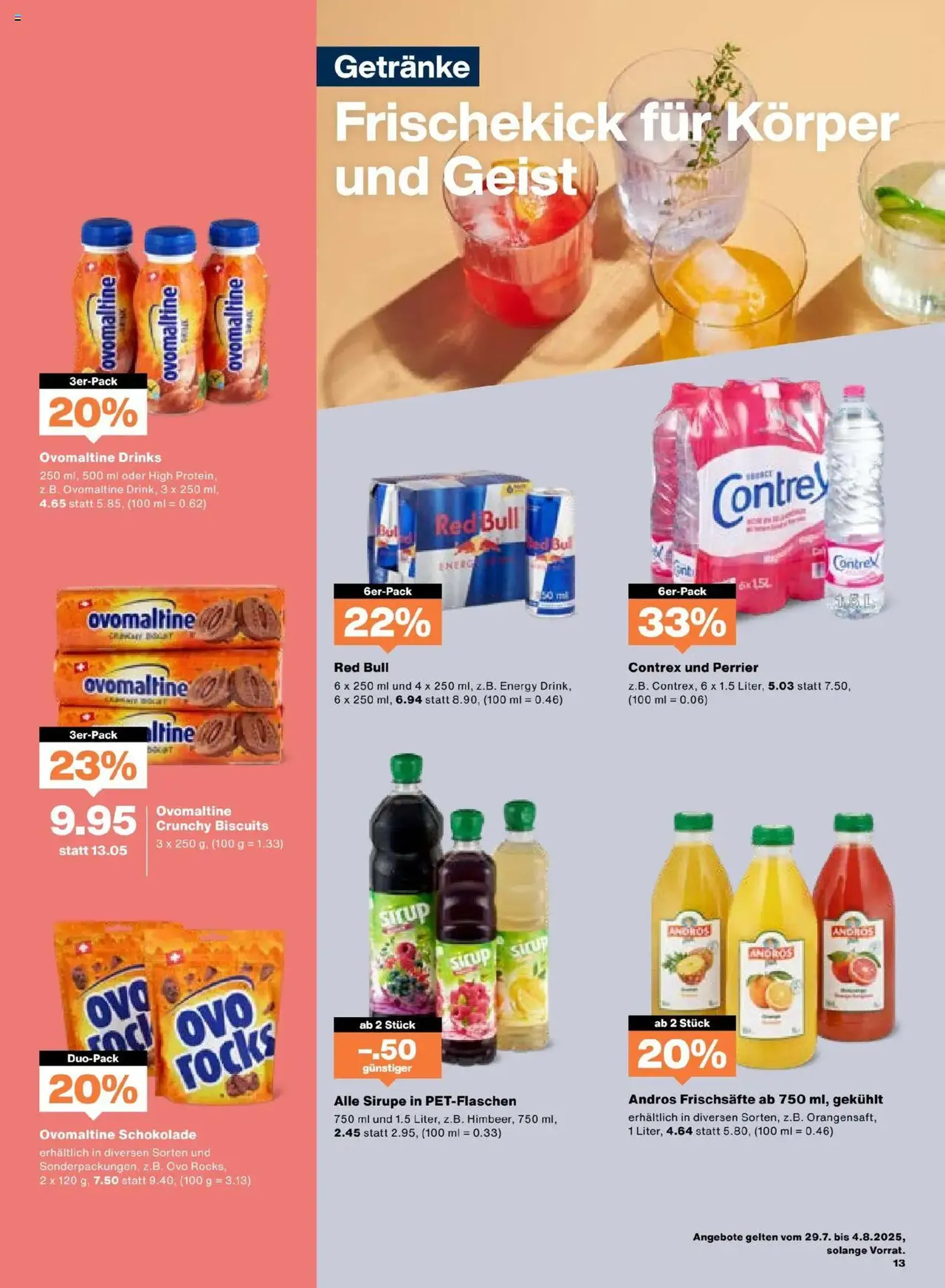 Migros Aktionen - Gültiger Prospekt ab 29.07.2025, Seite 13 von insgesamt 20