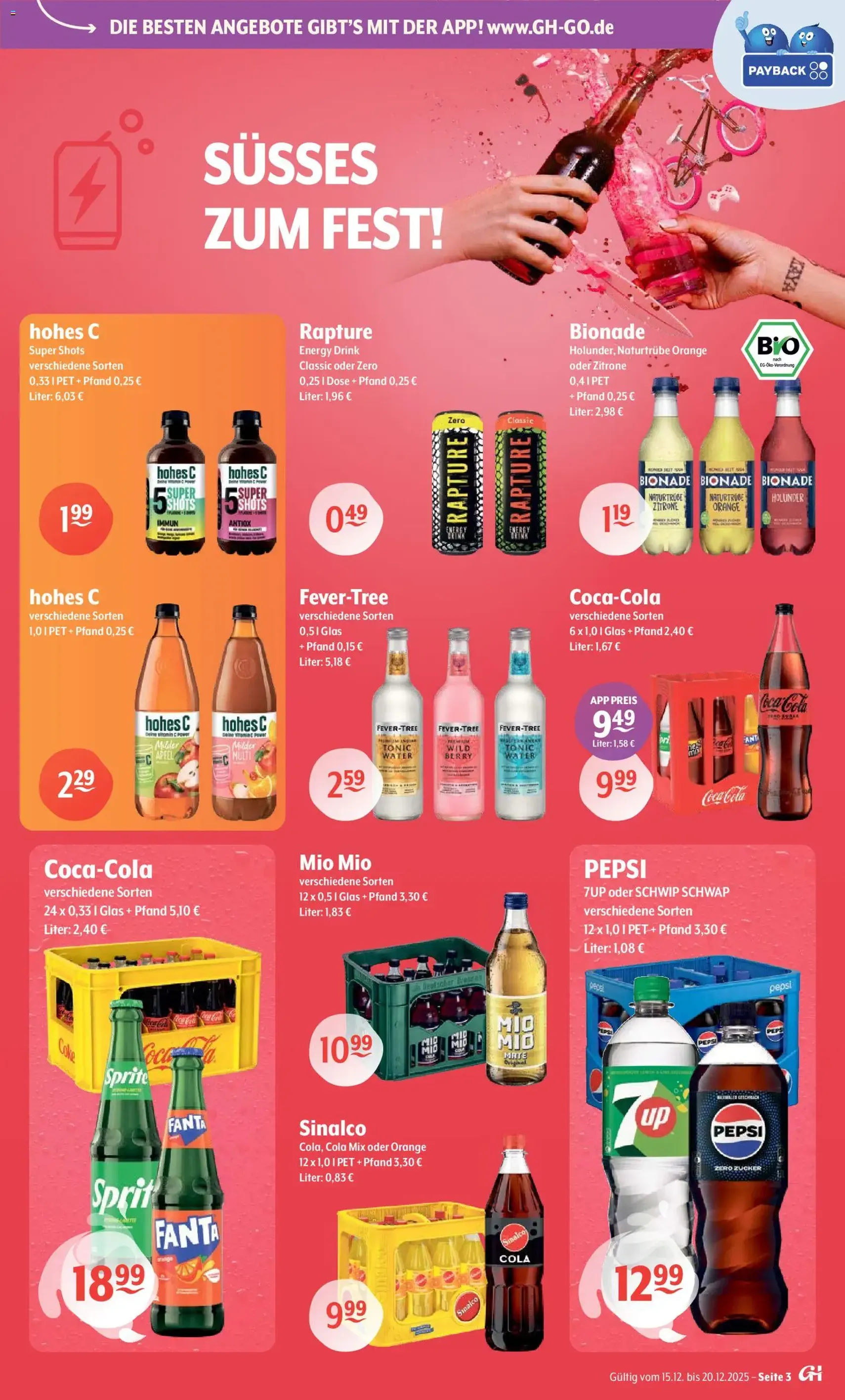 Trink und Spare Prospekt - Gültiger Prospekt ab 15.12.2025, Seite 3 von insgesamt 10