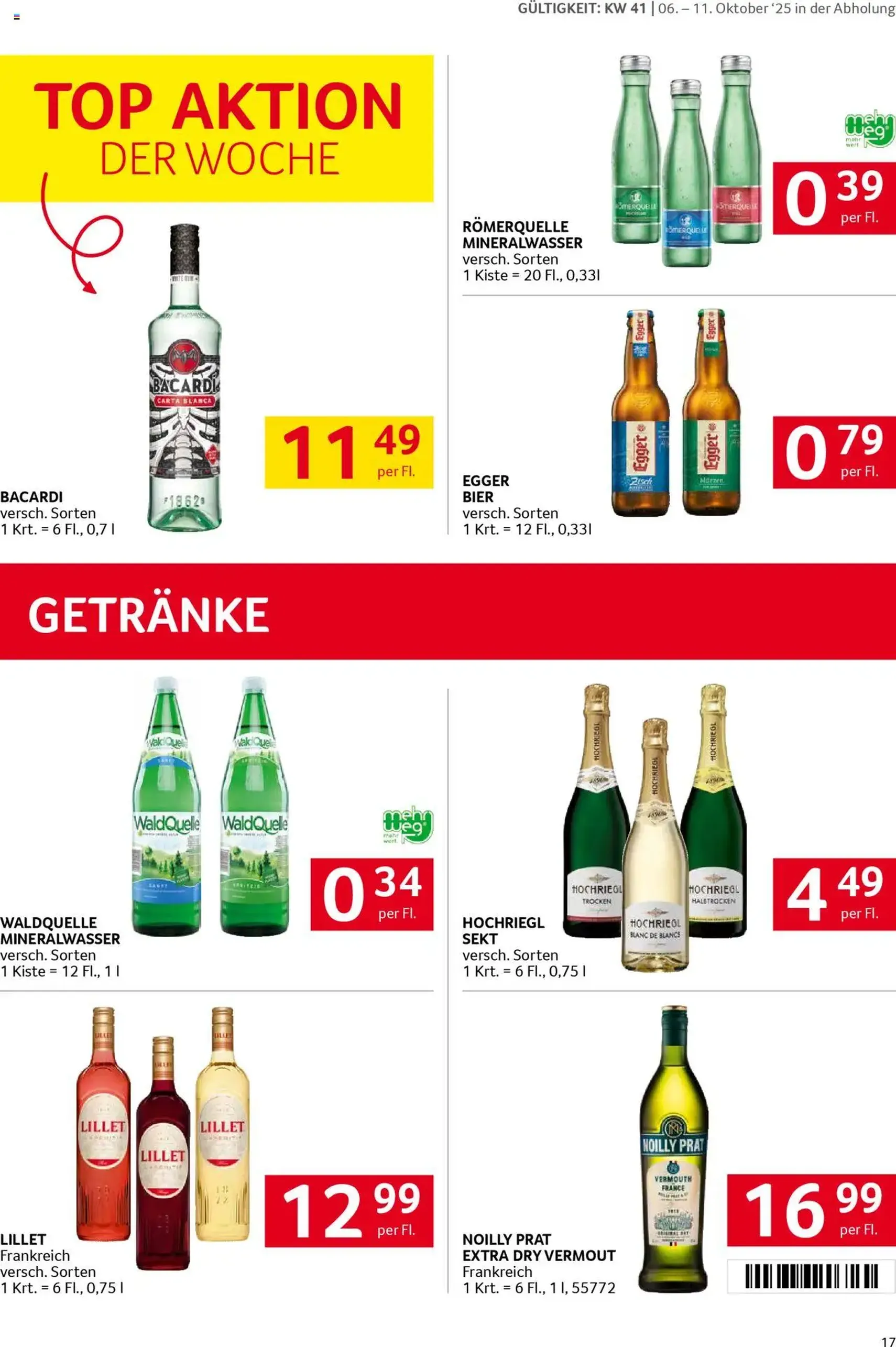 Transgourmet Flugblatt - Gültiger Prospekt ab 05.10.2025, Seite 15 von insgesamt 26