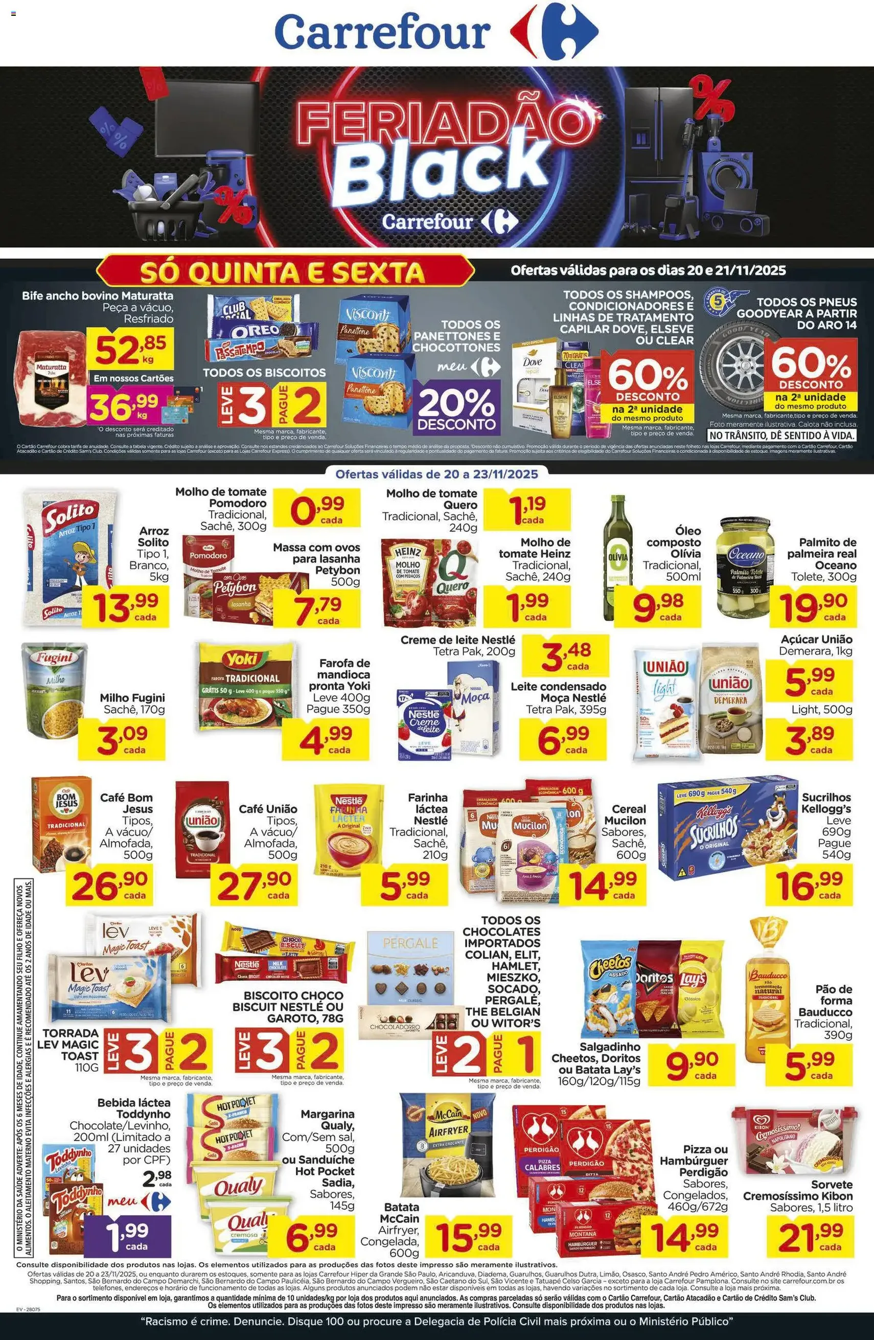 Carrefour Black Friday - folheto válido a partir de 20/11/2025 página 1 de 4