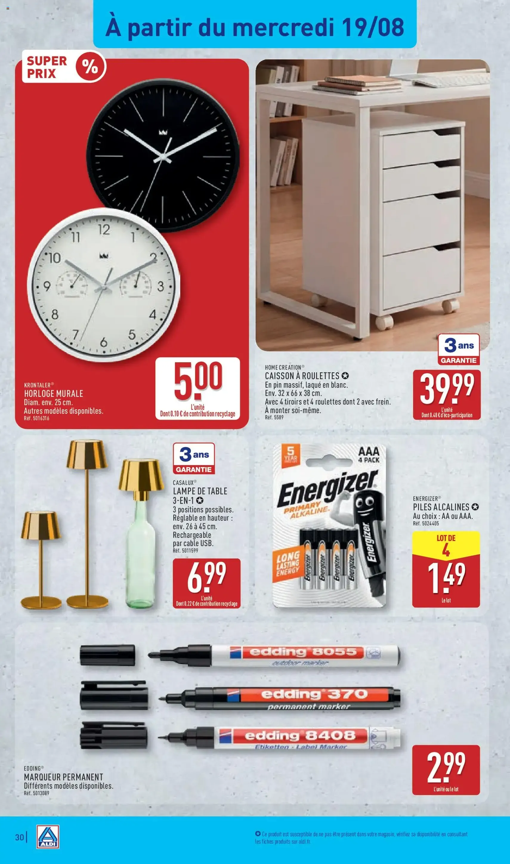Aldi catalogue - brochure valable à partir du 18/08/2026, page 32 sur 45