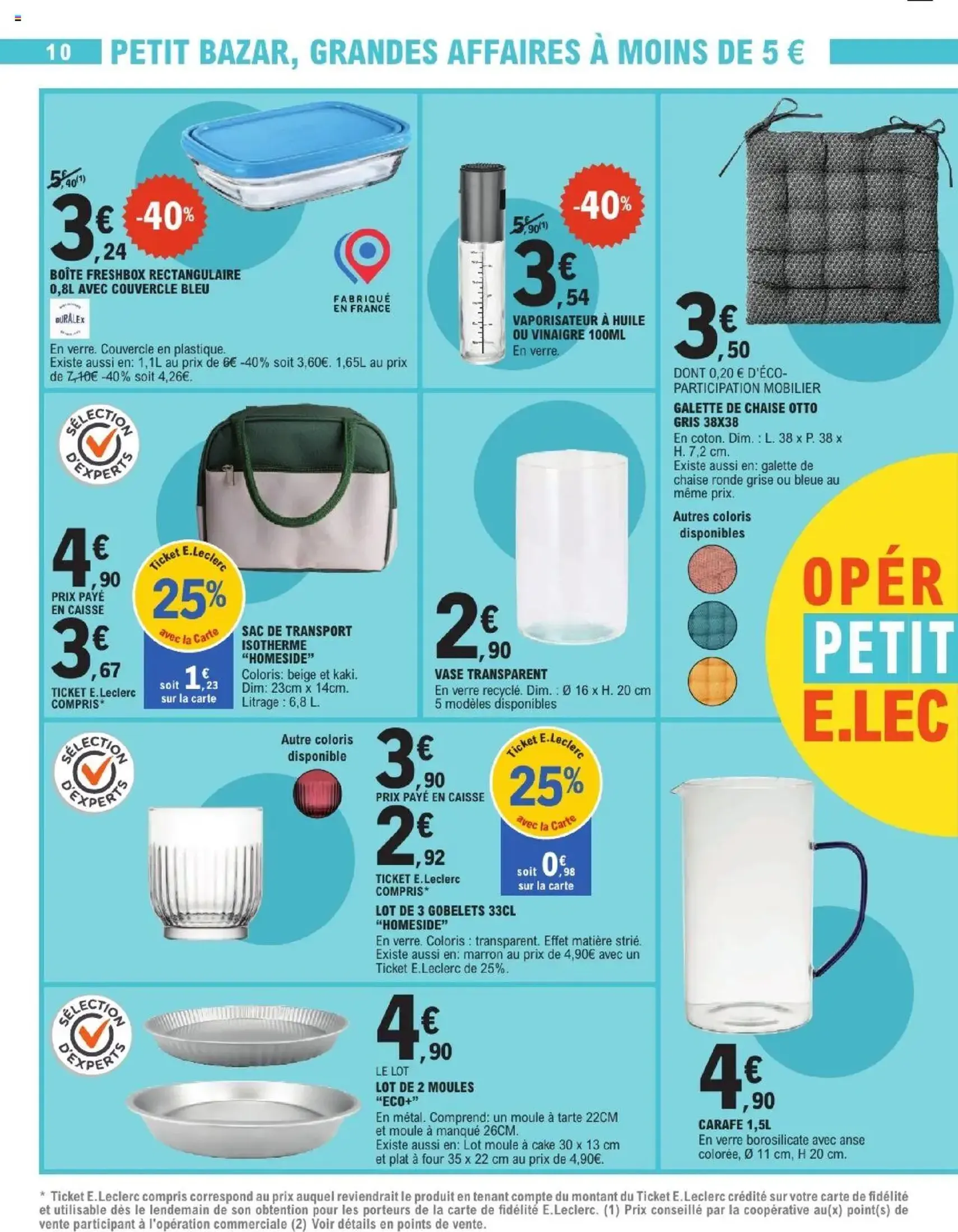 E.Leclerc catalogue semaine 37 - brochure valable à partir du 09/09/2025, page 10 sur 16 E.Leclerc catalogue semaine 37 - brochure valable à partir du 09/09/2025, page 10 sur 16