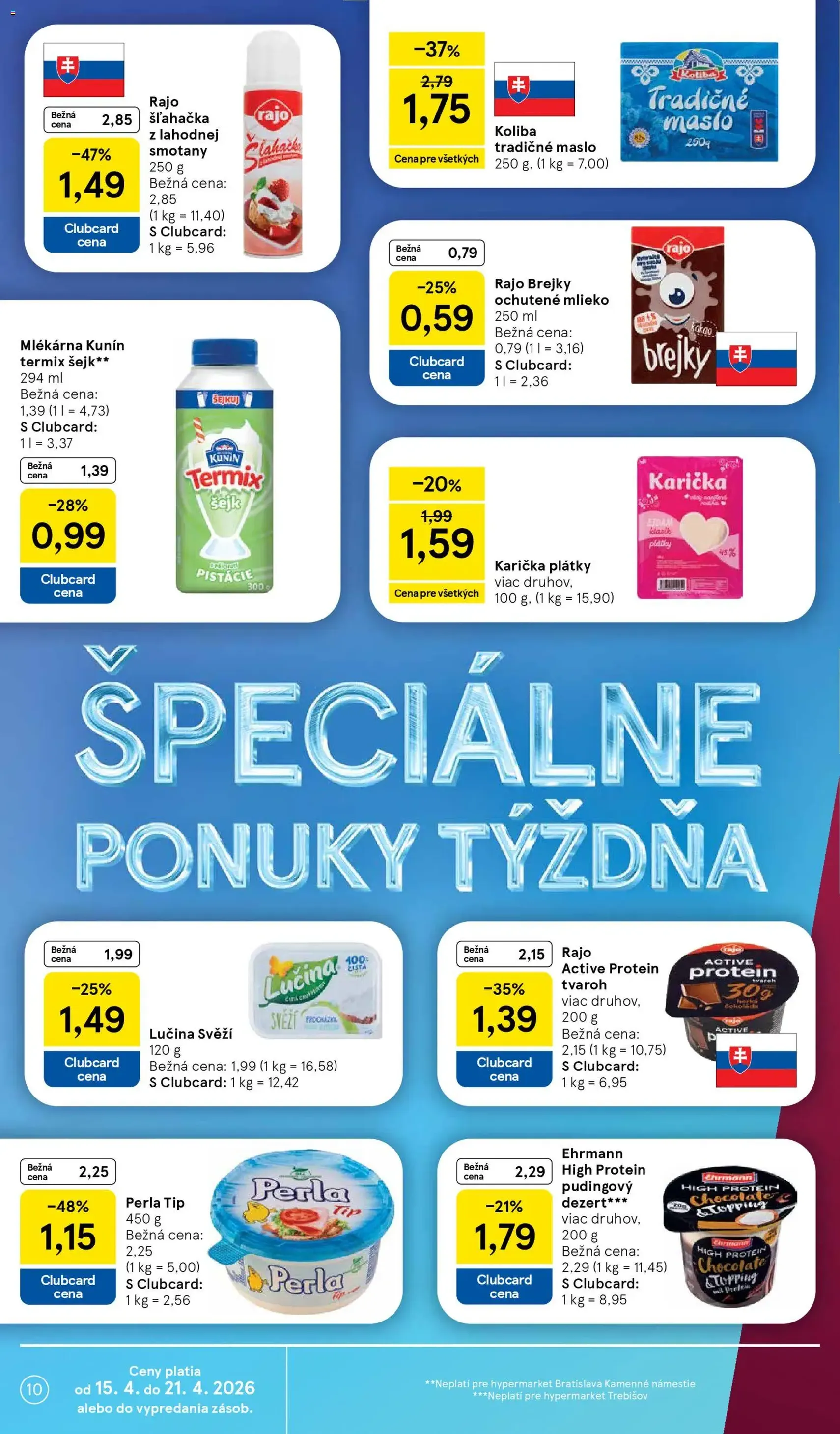 Tesco Hypermarket - leták - platný leták od 15.04.2026 strana 10 z 37