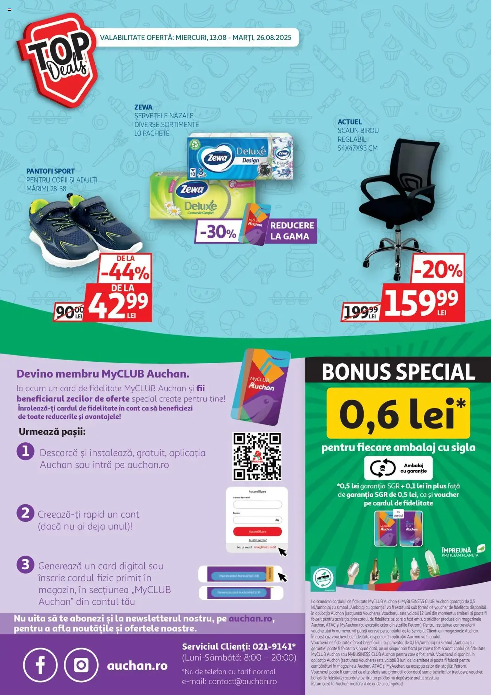 Catalog Auchan - cataloage valabile începând cu 13.08.2025 pagina 28 din 28