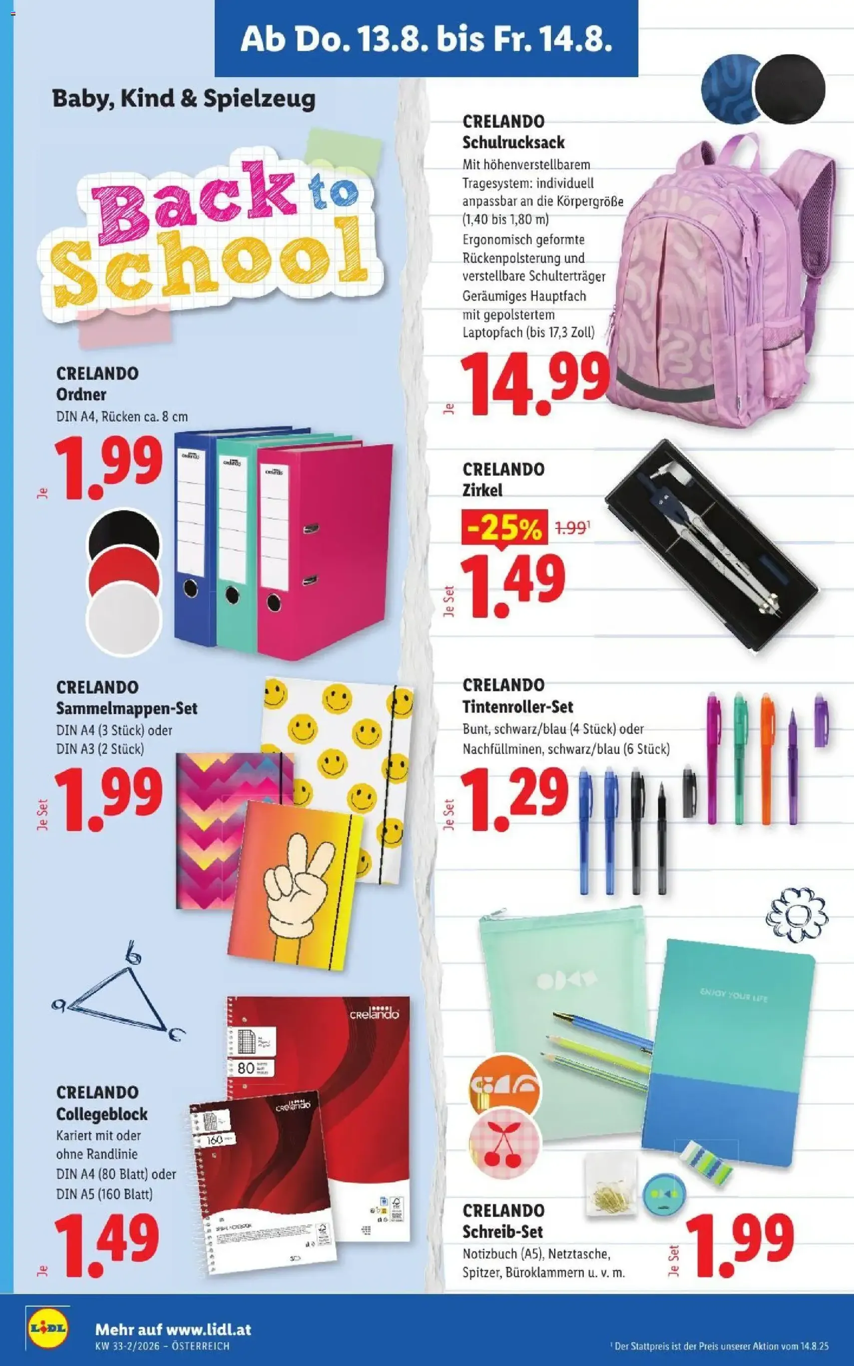 Lidl - Flugblatt - Gültiger Prospekt ab 13.08.2026, Seite 20 von insgesamt 51