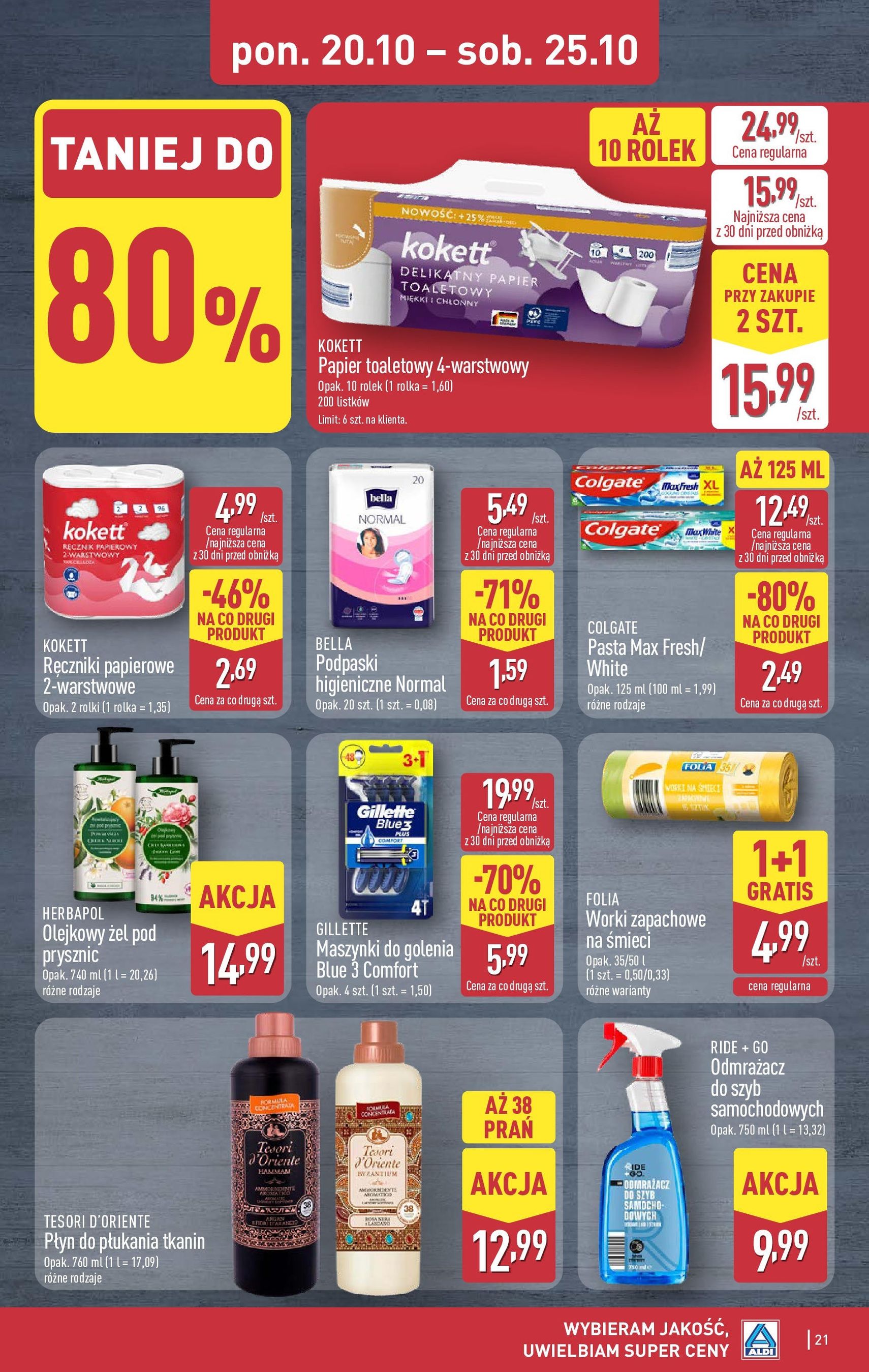 Aldi Gazetka - ważny gazetka od 20.10.2025 strona 21 z 41 Aldi Gazetka - ważny gazetka od 20.10.2025 strona 21 z 41