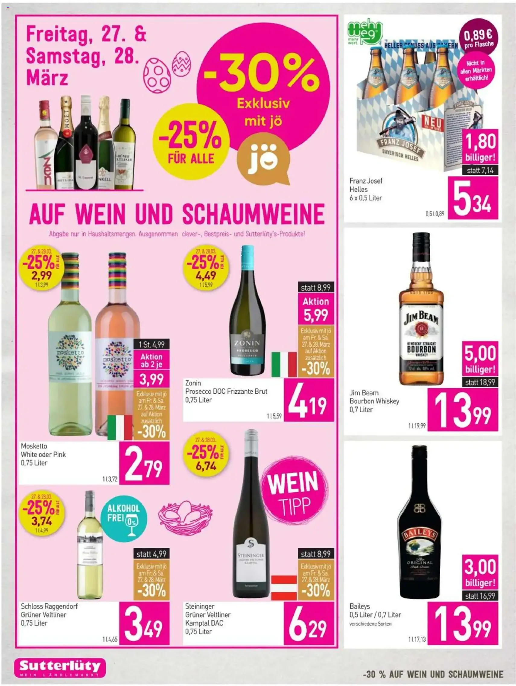 Sutterlüty Flugblatt - Gültiger Prospekt ab 26.03.2026, Seite 18 von insgesamt 24