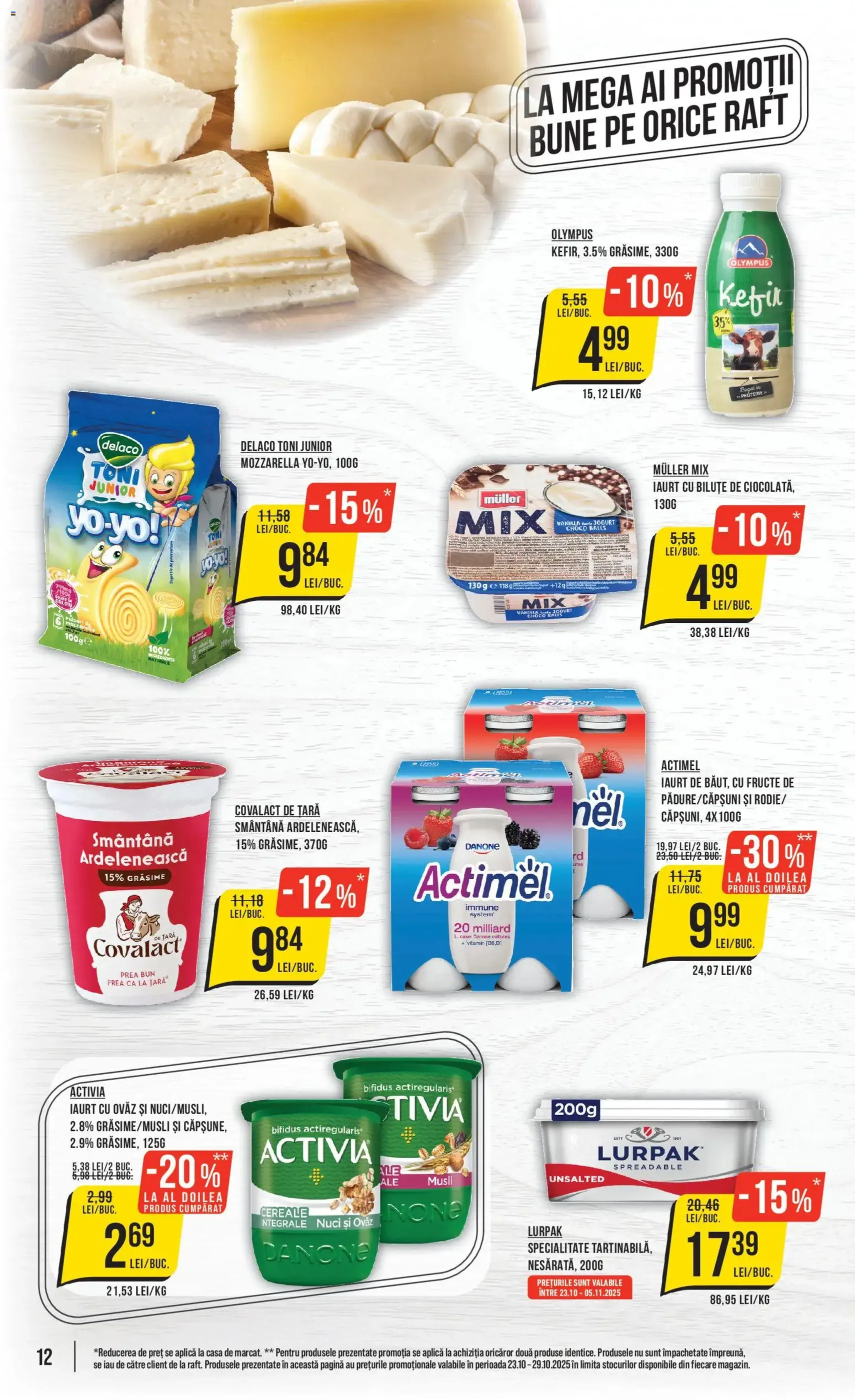 Catalog Mega Image - cataloage valabile începând cu 23.10.2025 pagina 12 din 24 Catalog Mega Image - cataloage valabile începând cu 23.10.2025 pagina 12 din 24