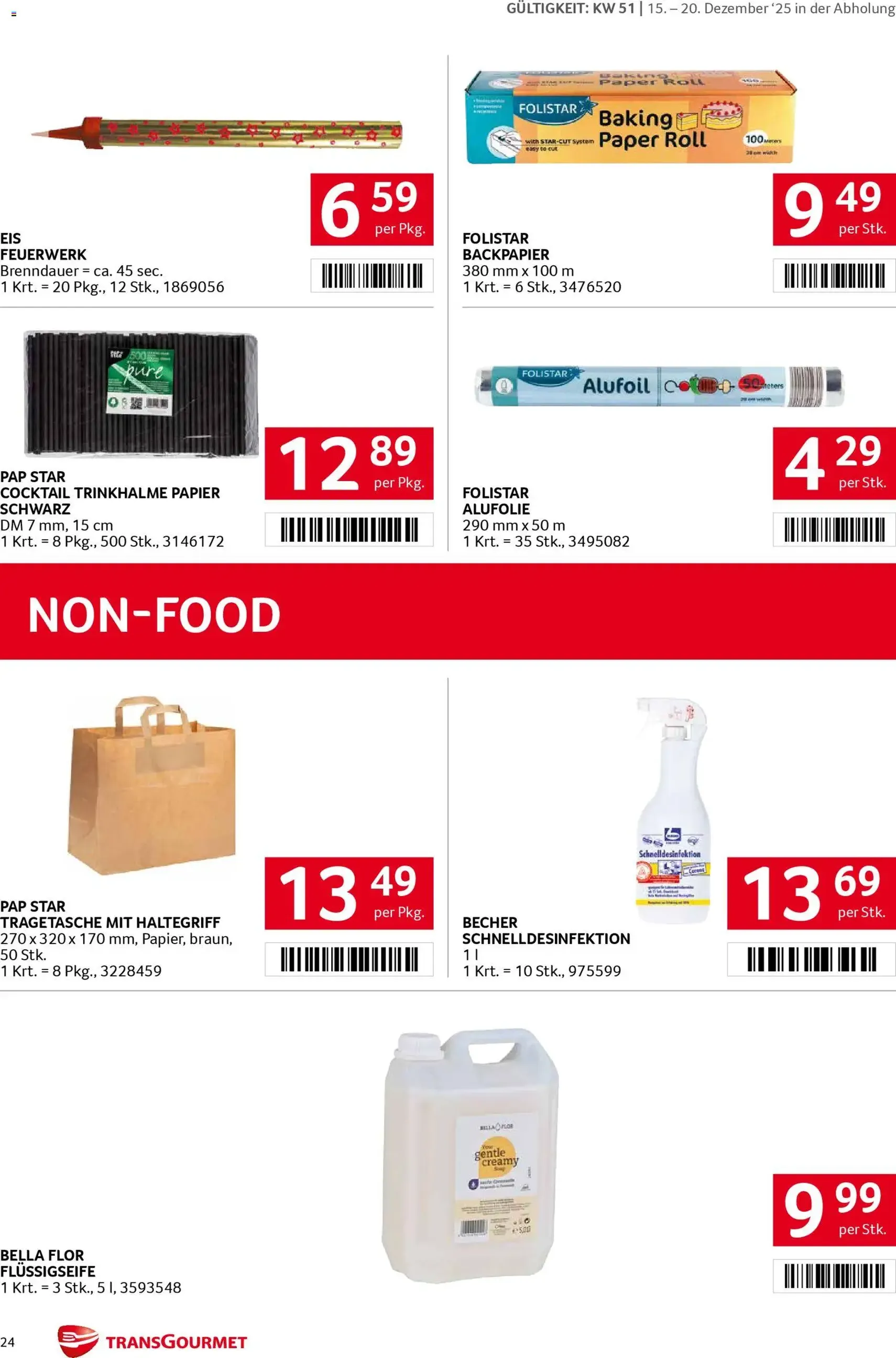 Transgourmet Flugblatt - Gültiger Prospekt ab 15.12.2025, Seite 23 von insgesamt 39
