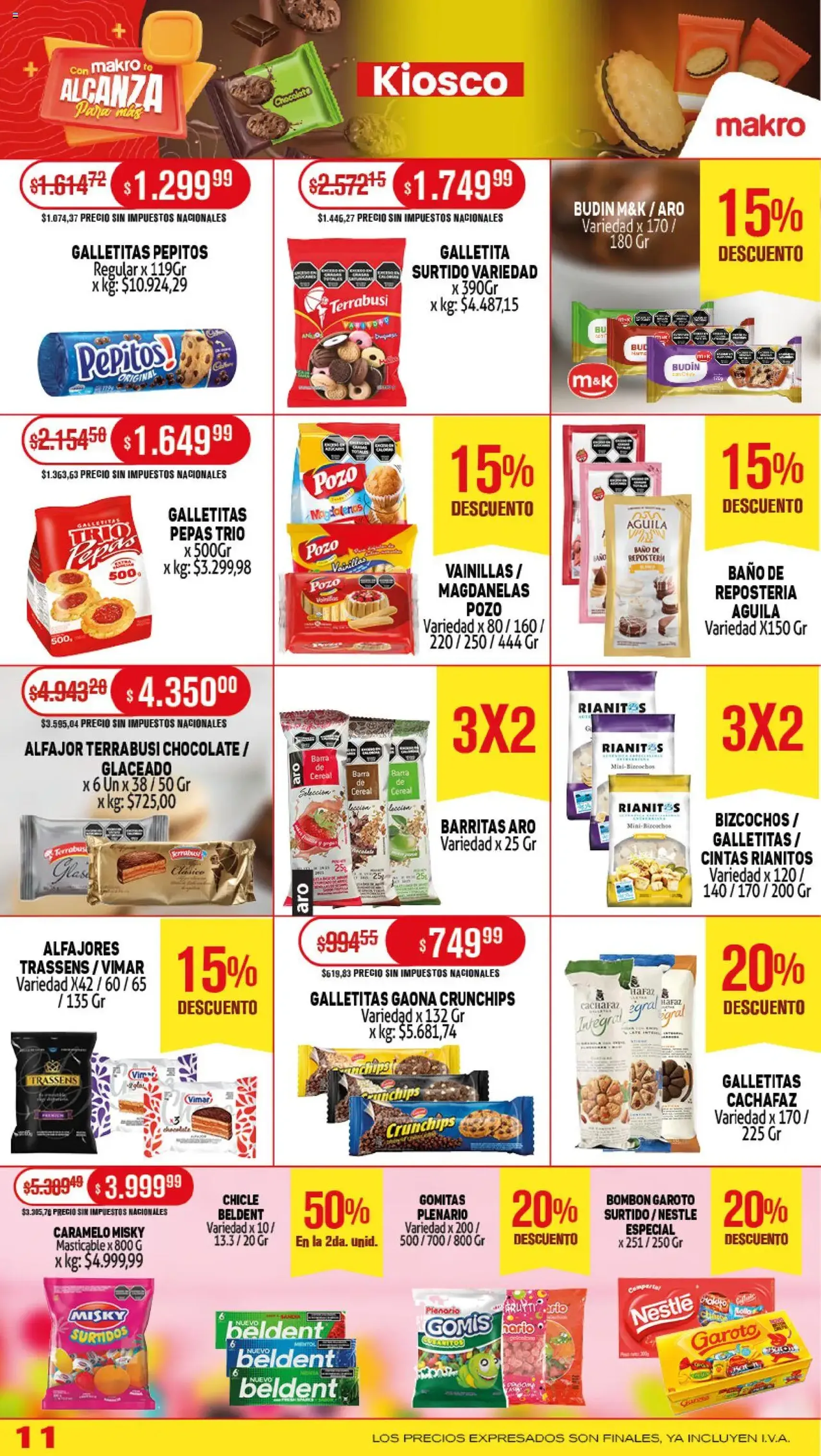 Makro ofertas - folleto válido desde 14/08/2025 página 11 de 20