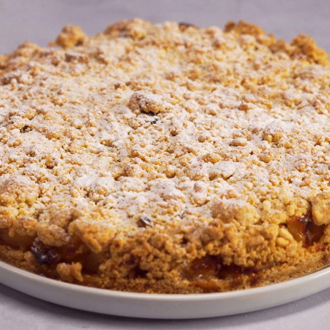 Torta di mele irlandese con crumble