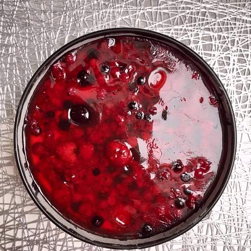 Fruit Dessert met Gelatine en Kwark - stap voor stap bereiding 1