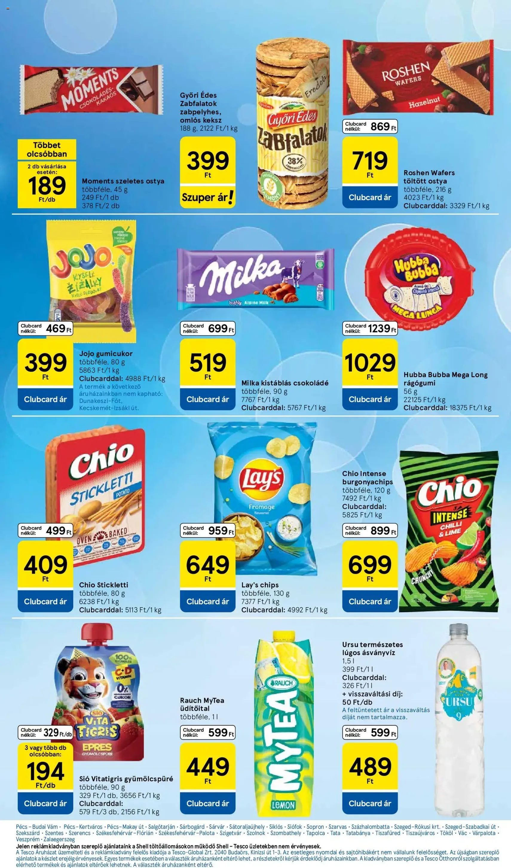 Tesco aktuális akciós újság - 2026.07.23. érvényes szórólap 21 oldal 30 oldalból