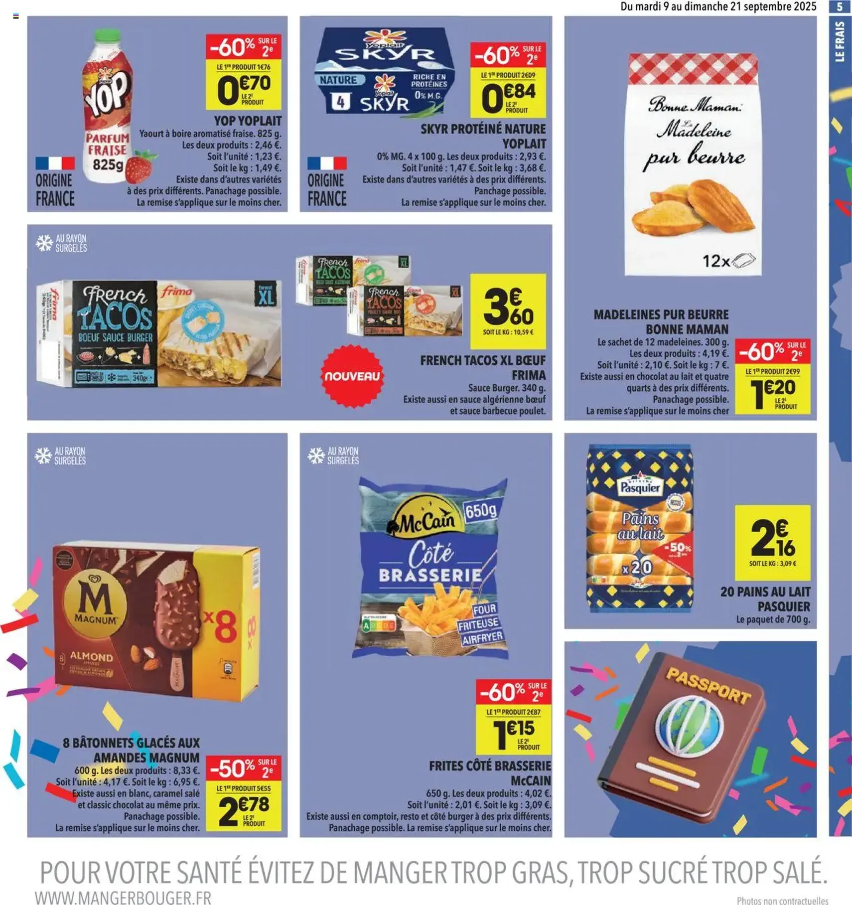 Supeco catalogue - brochure valable à partir du 09/09/2025, page 5 sur 16 Supeco catalogue - brochure valable à partir du 09/09/2025, page 5 sur 16