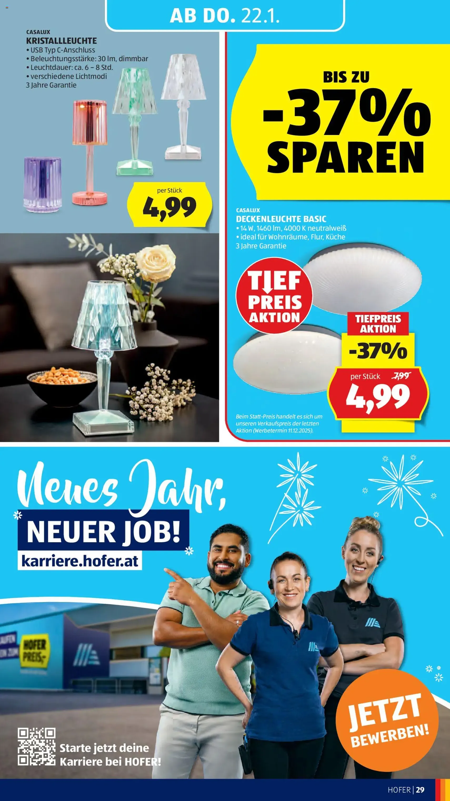 Hofer Flugblatt - Gültiger Prospekt ab 14.01.2026, Seite 33 von insgesamt 41