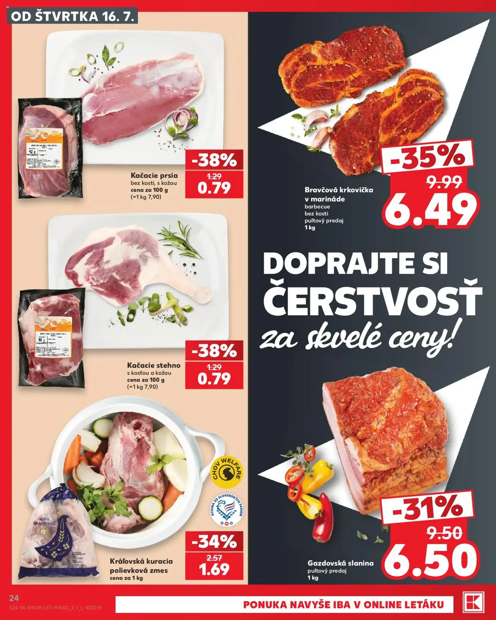 Kaufland leták - platný leták od 16.07.2026 strana 24 z 86