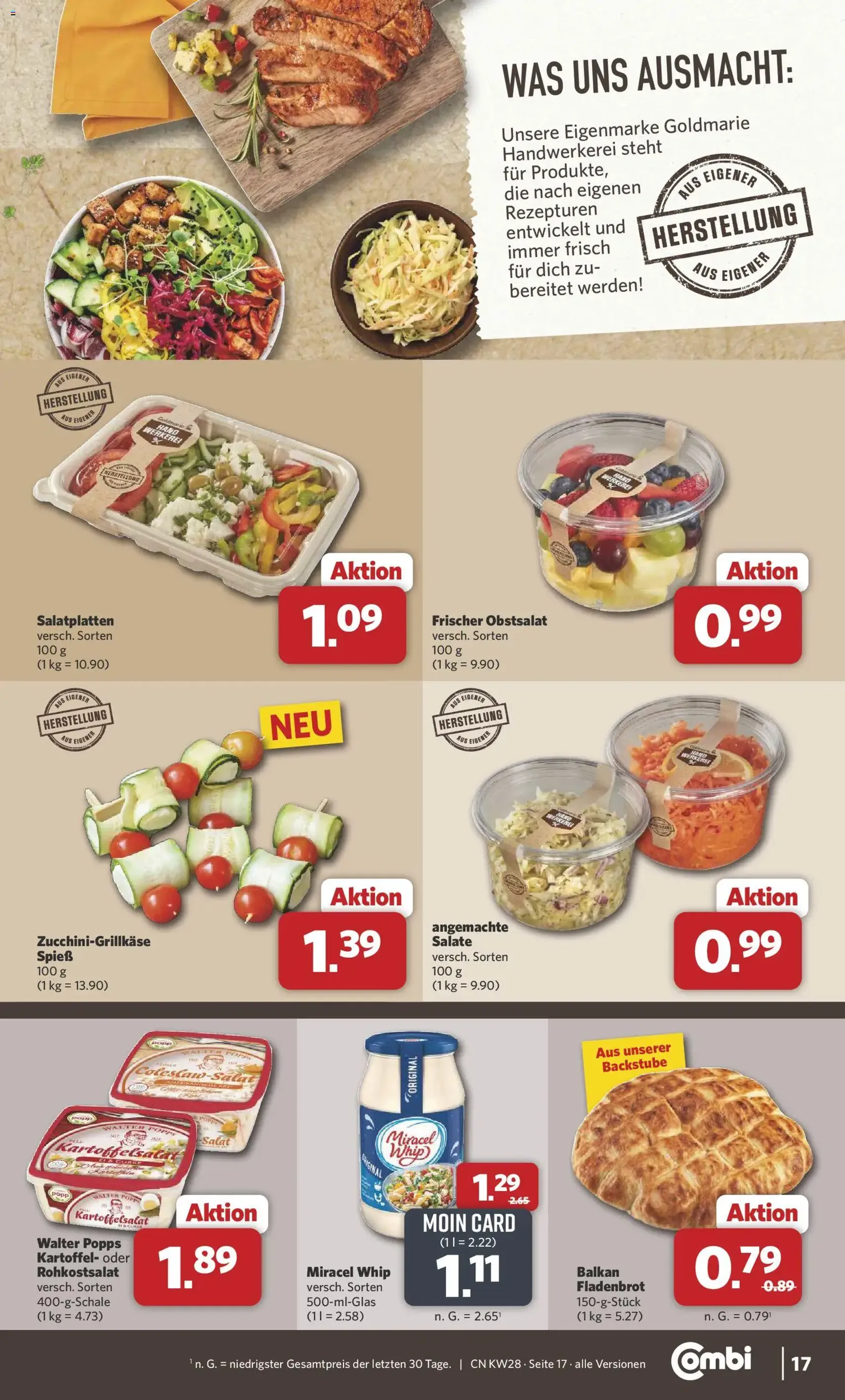 Combi Prospekt - Gültiger Prospekt ab 06.07.2026, Seite 17 von insgesamt 35