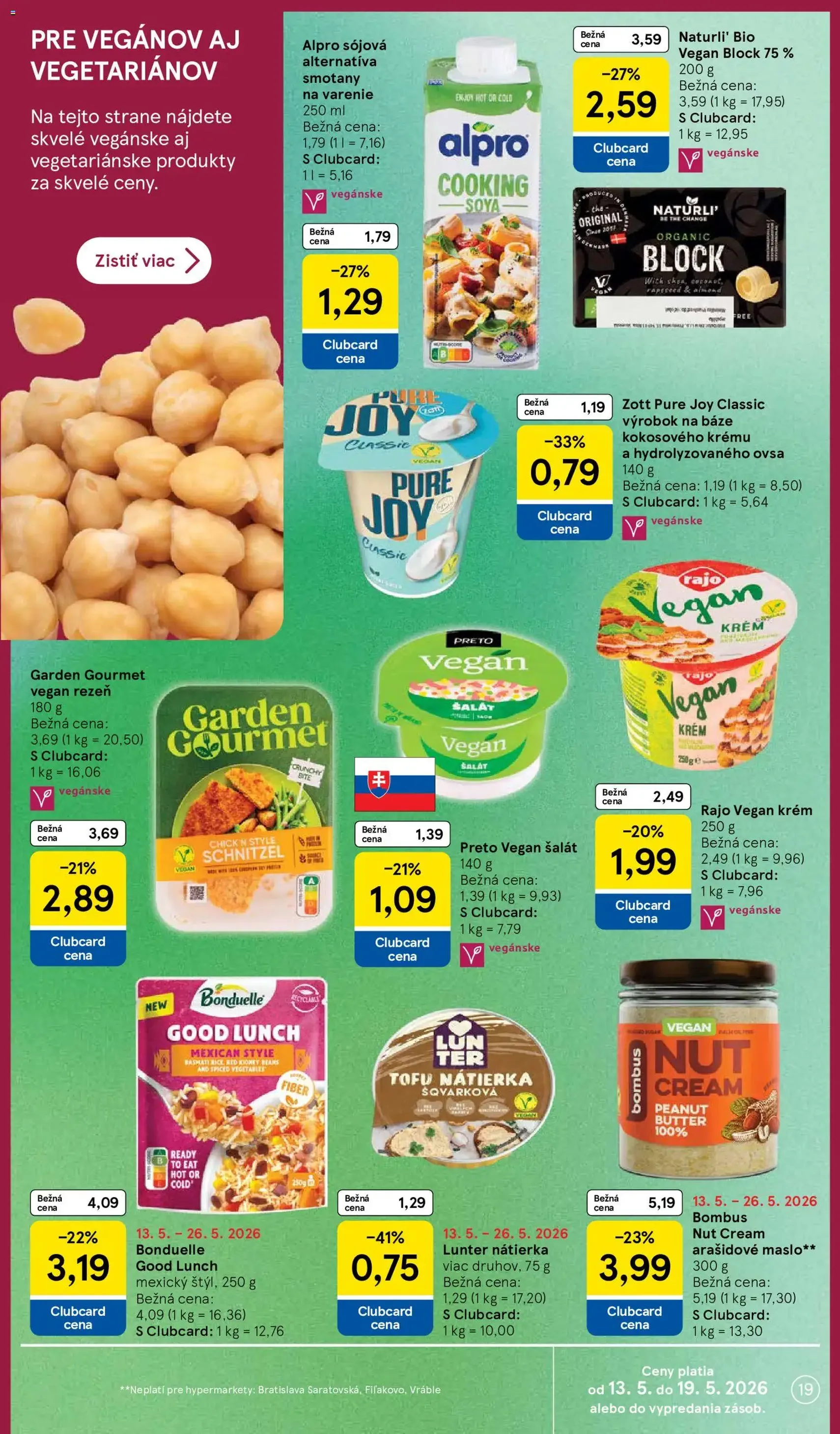 Tesco Hypermarket - leták - platný leták od 13.05.2026 strana 19 z 51