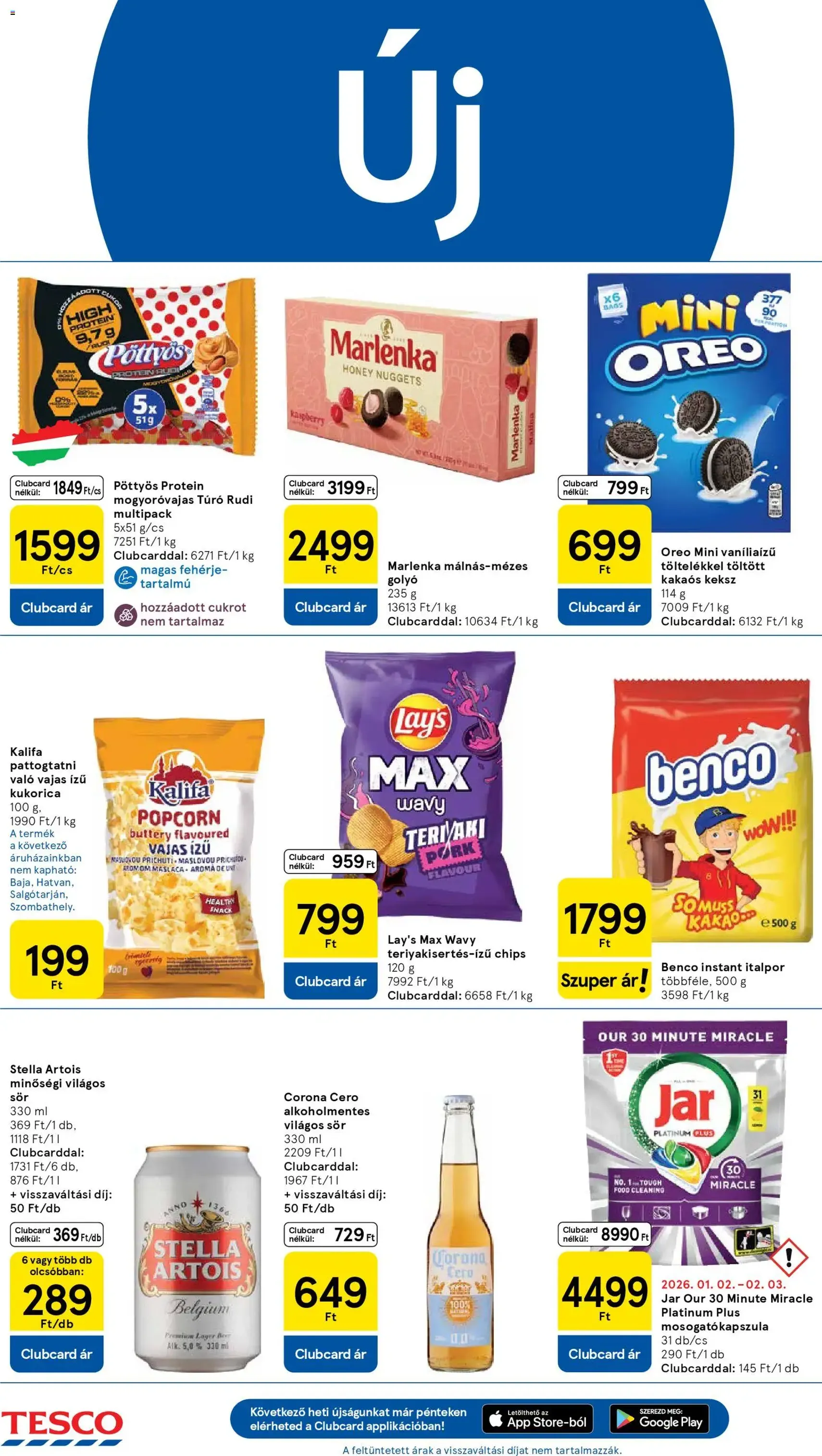 Tesco Hipermarket - Akciós újság - 2026.01.29. érvényes szórólap 20 oldal 30 oldalból