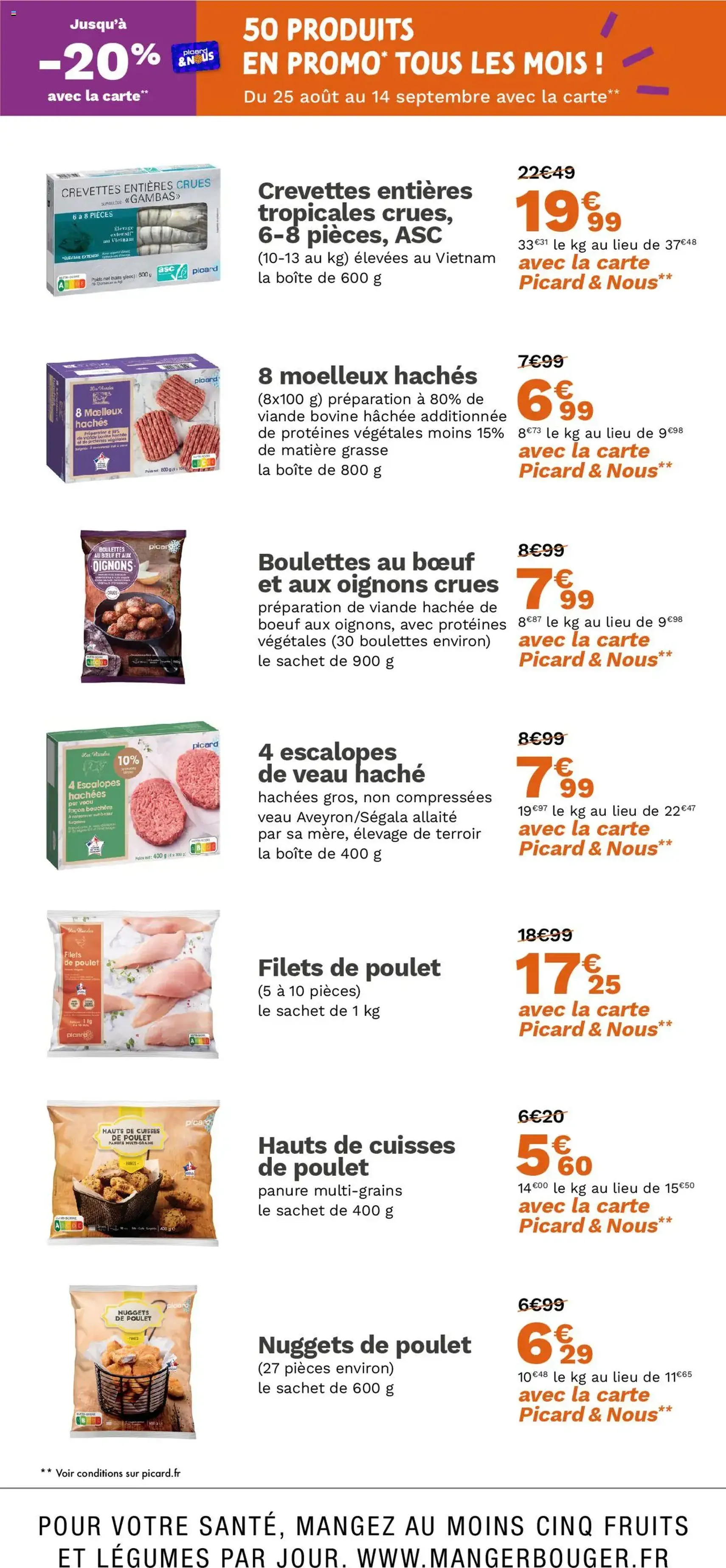 Picard catalogue - brochure valable à partir du 24/08/2025, page 9 sur 15 Picard catalogue - brochure valable à partir du 24/08/2025, page 9 sur 15