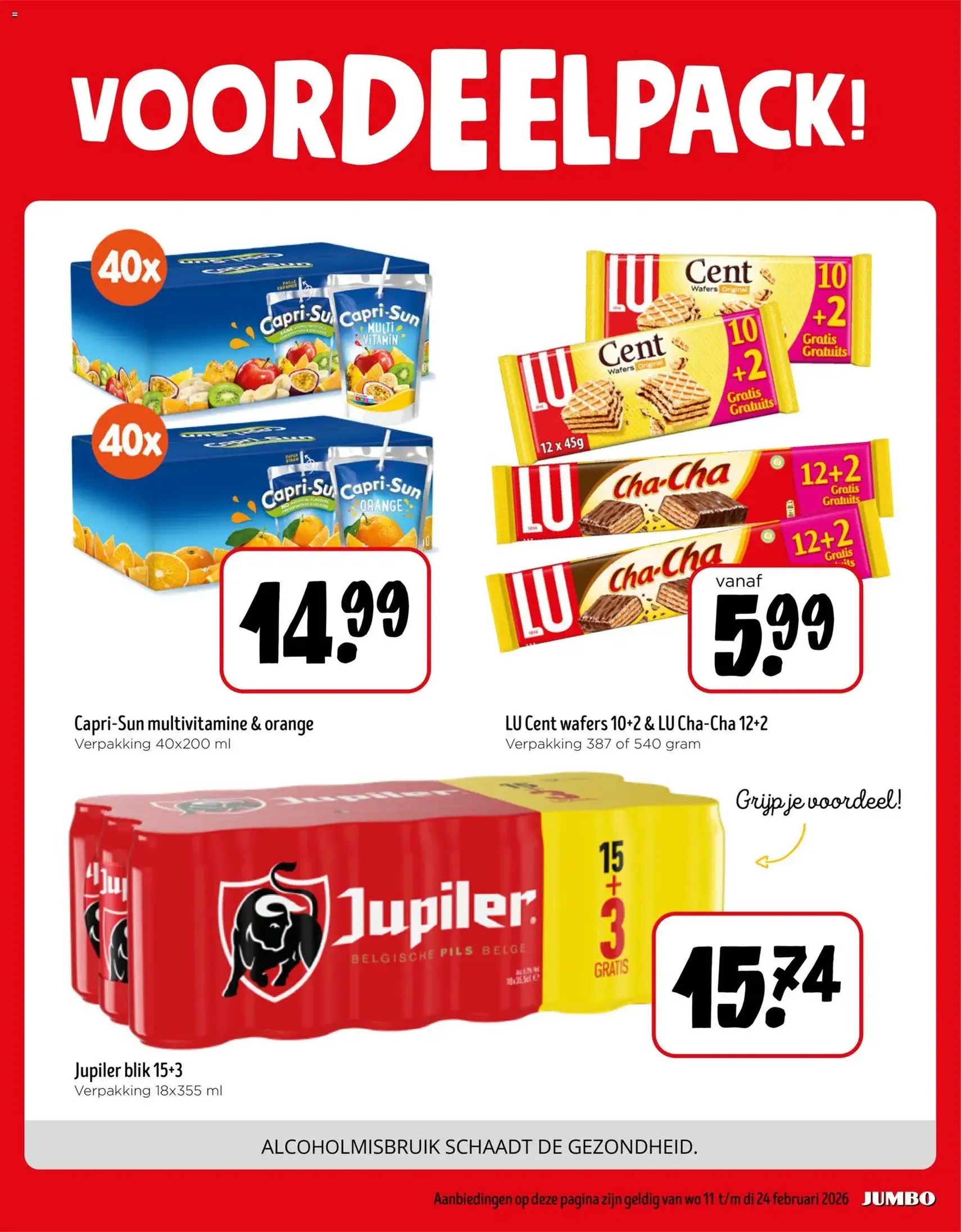 JUMBO folder / publicité - geldige folder vanaf 11/02/2026 pagina 9 van 16
