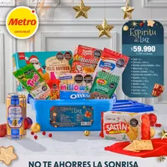 Vista previa del folleto Metro - Anchetas Navideñas 2025 válido desde 13/11/2025